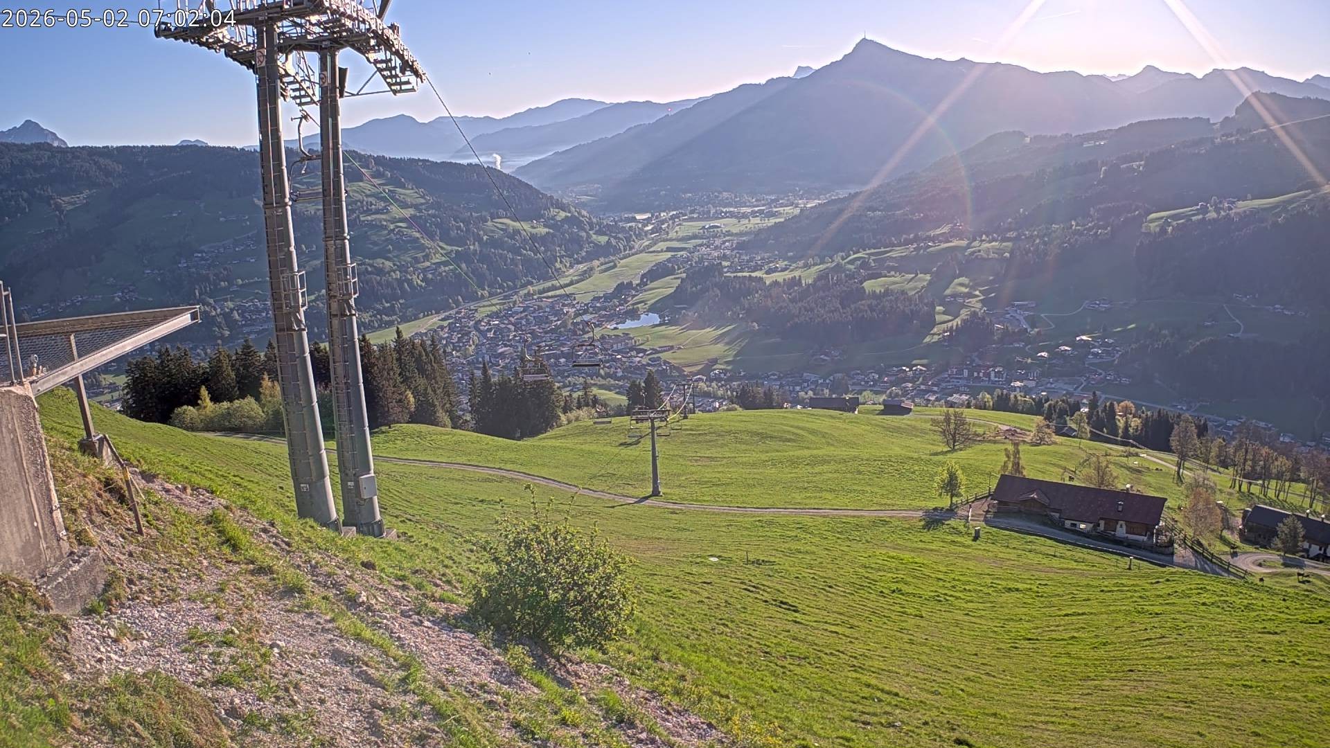 Archiv Foto Webcam Bergstation Gaisberg, Kitzbühel