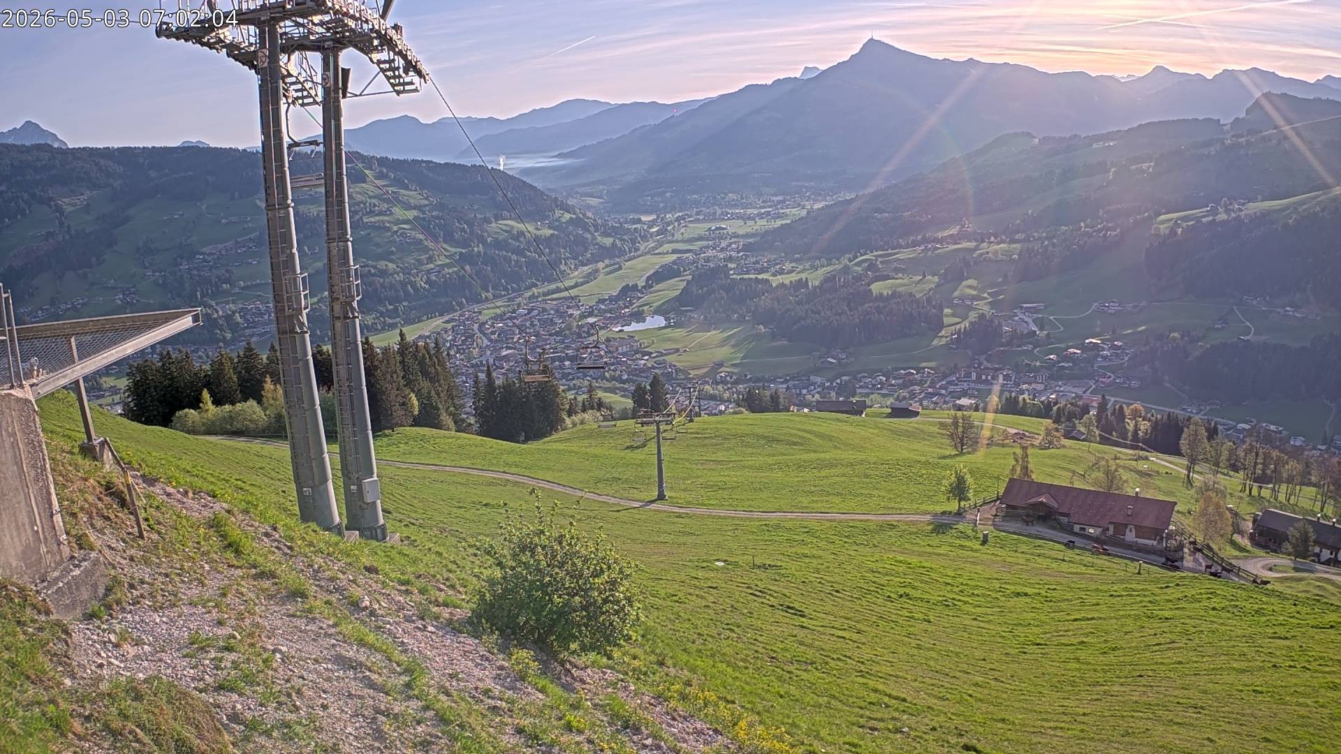 Archiv Foto Webcam Bergstation Gaisberg, Kitzbühel