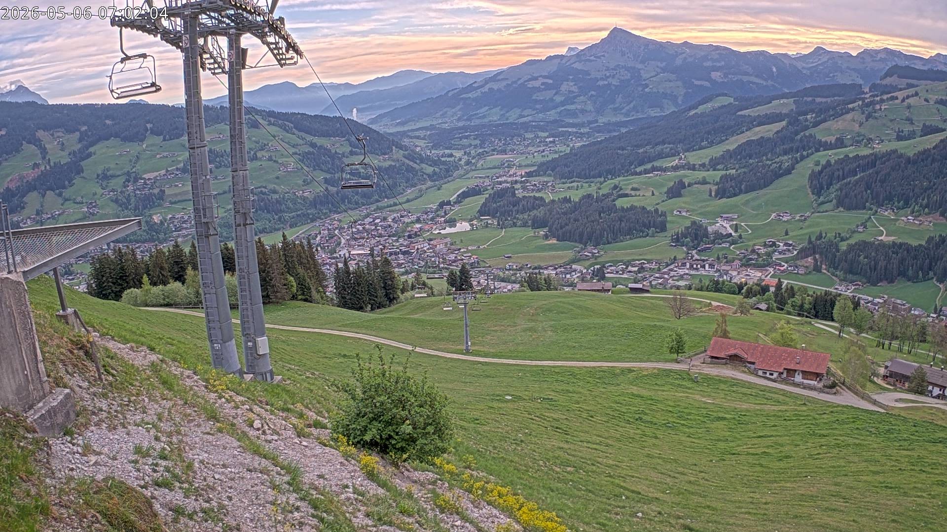 Archiv Foto Webcam Bergstation Gaisberg, Kitzbühel