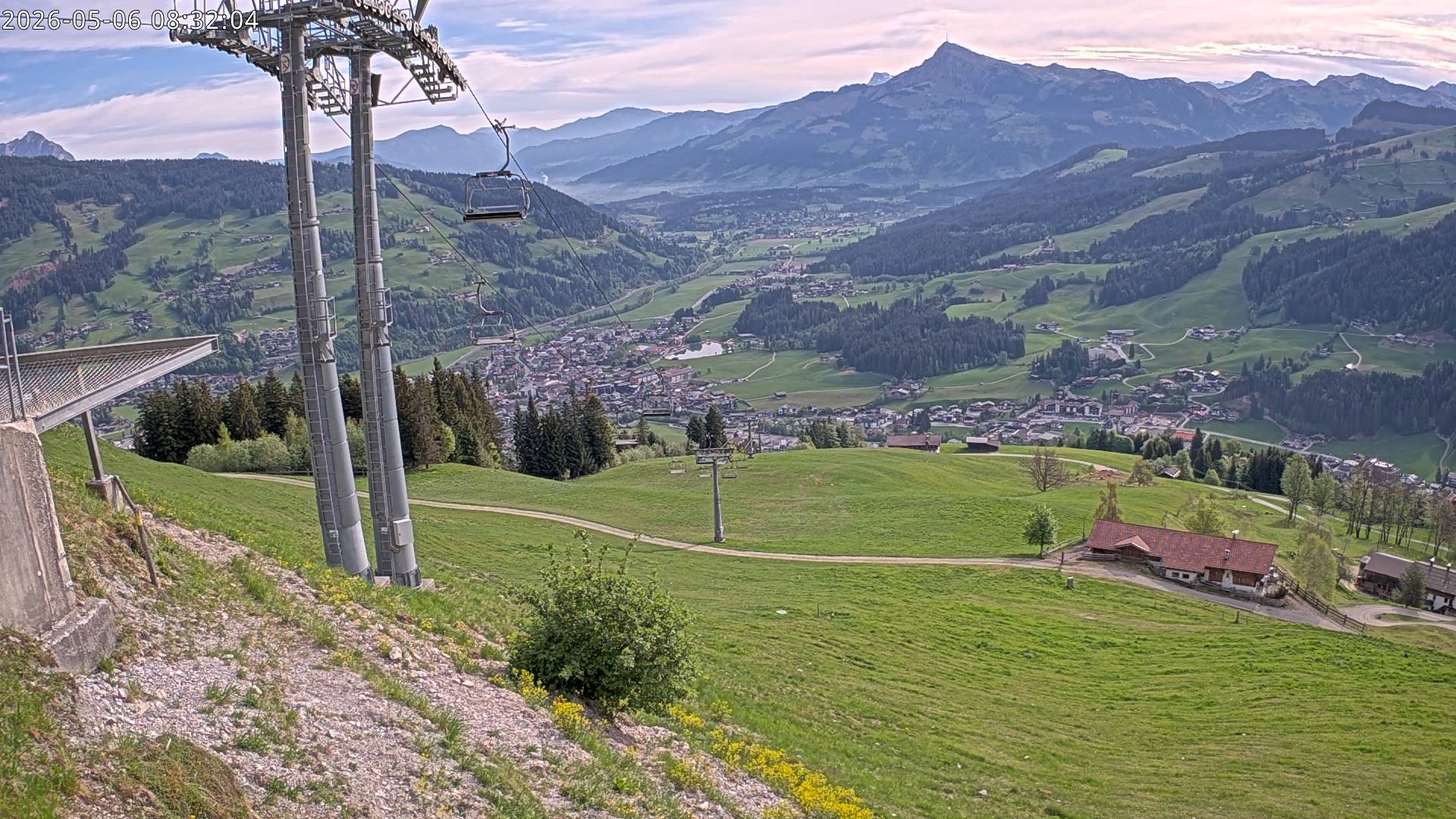 Archiv Foto Webcam Bergstation Gaisberg, Kitzbühel