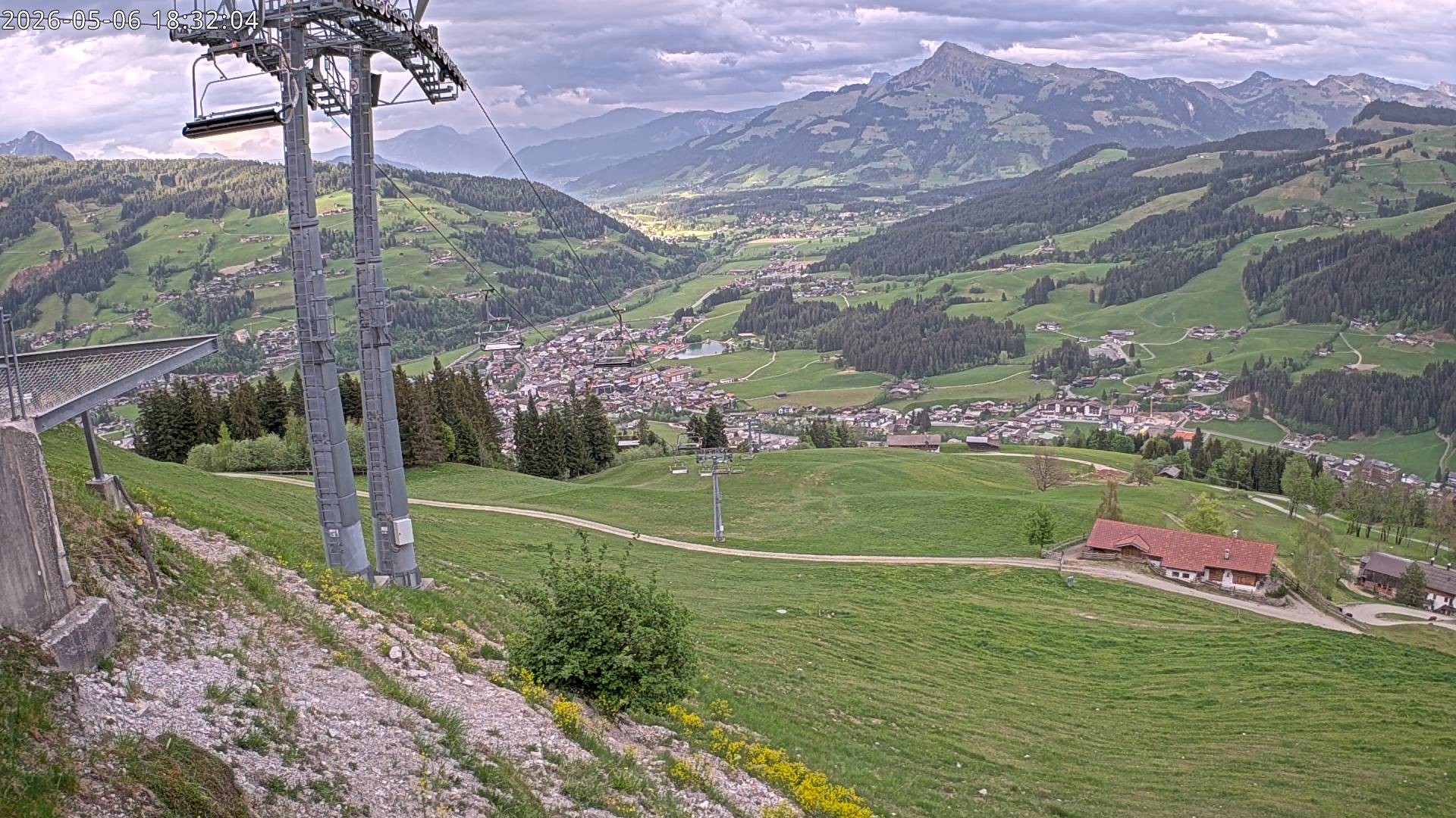 Archiv Foto Webcam Bergstation Gaisberg, Kitzbühel