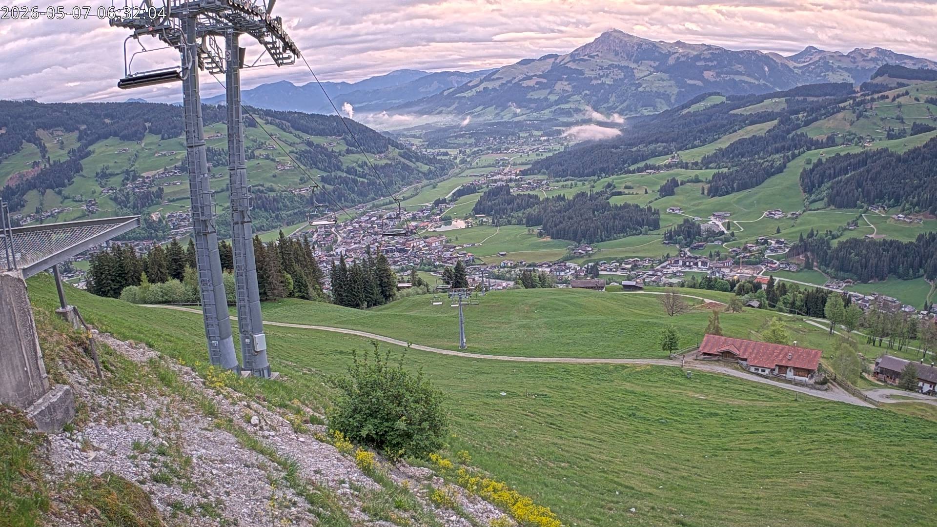 Archiv Foto Webcam Bergstation Gaisberg, Kitzbühel