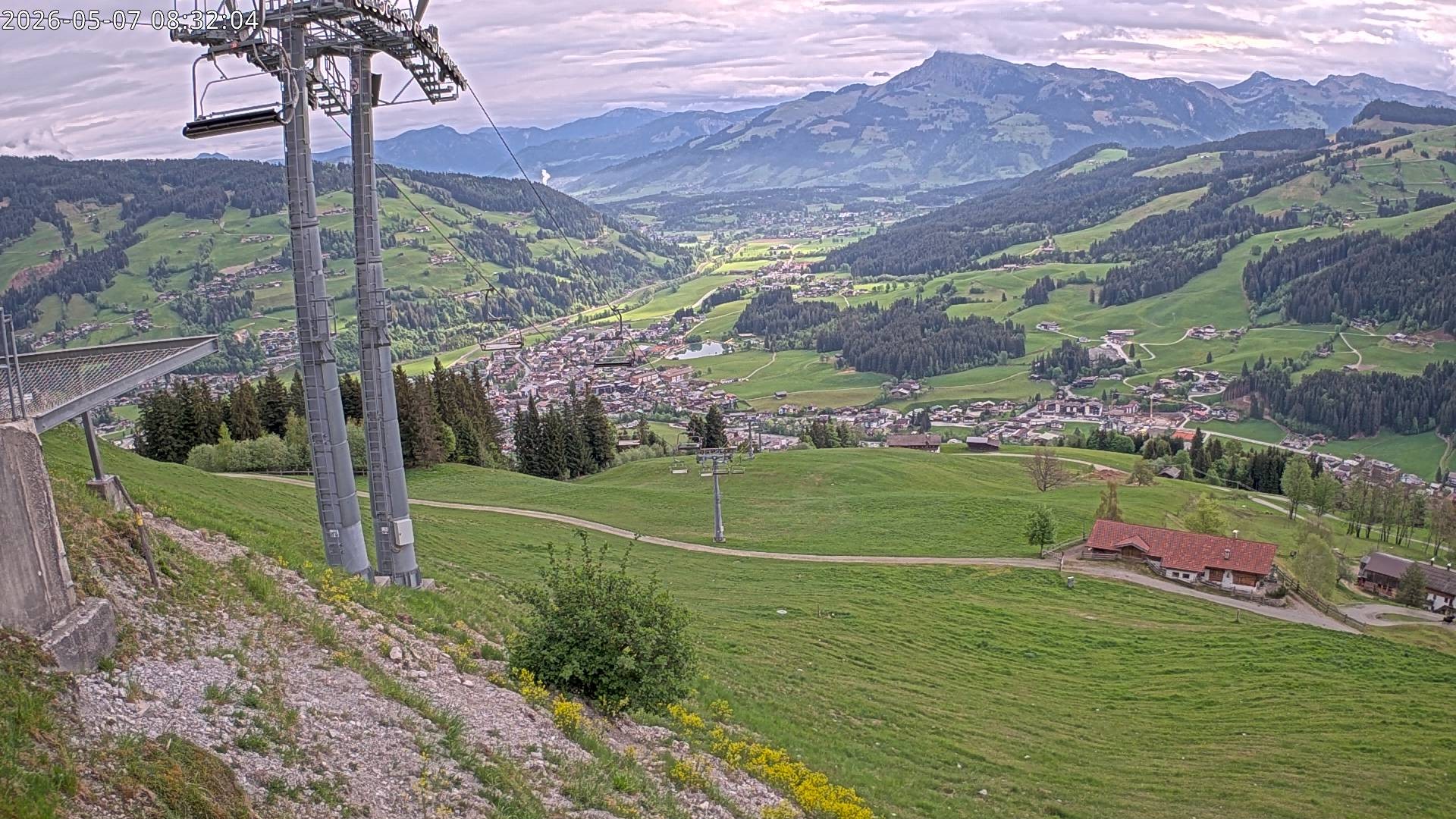 Archived image Webcam Gaisberg mountain station