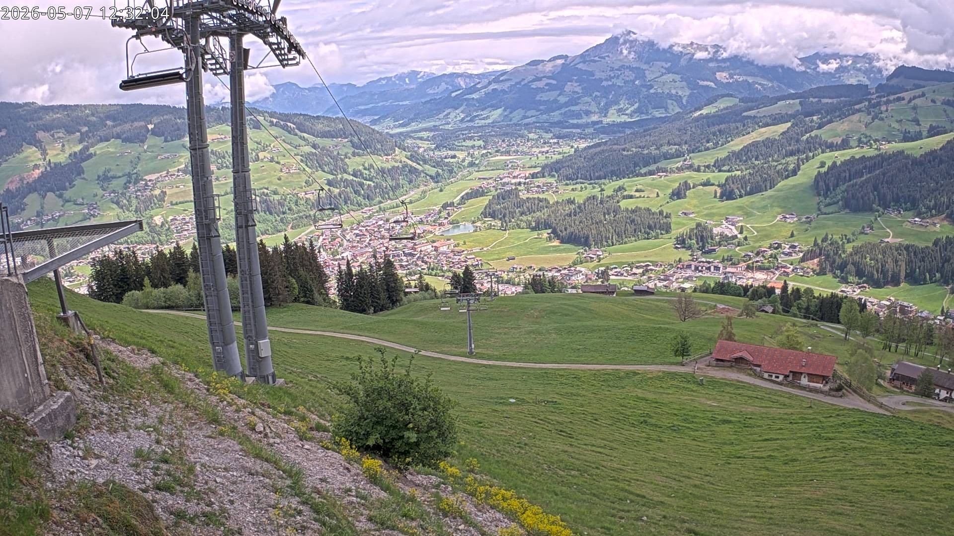 Archived image Webcam Gaisberg mountain station