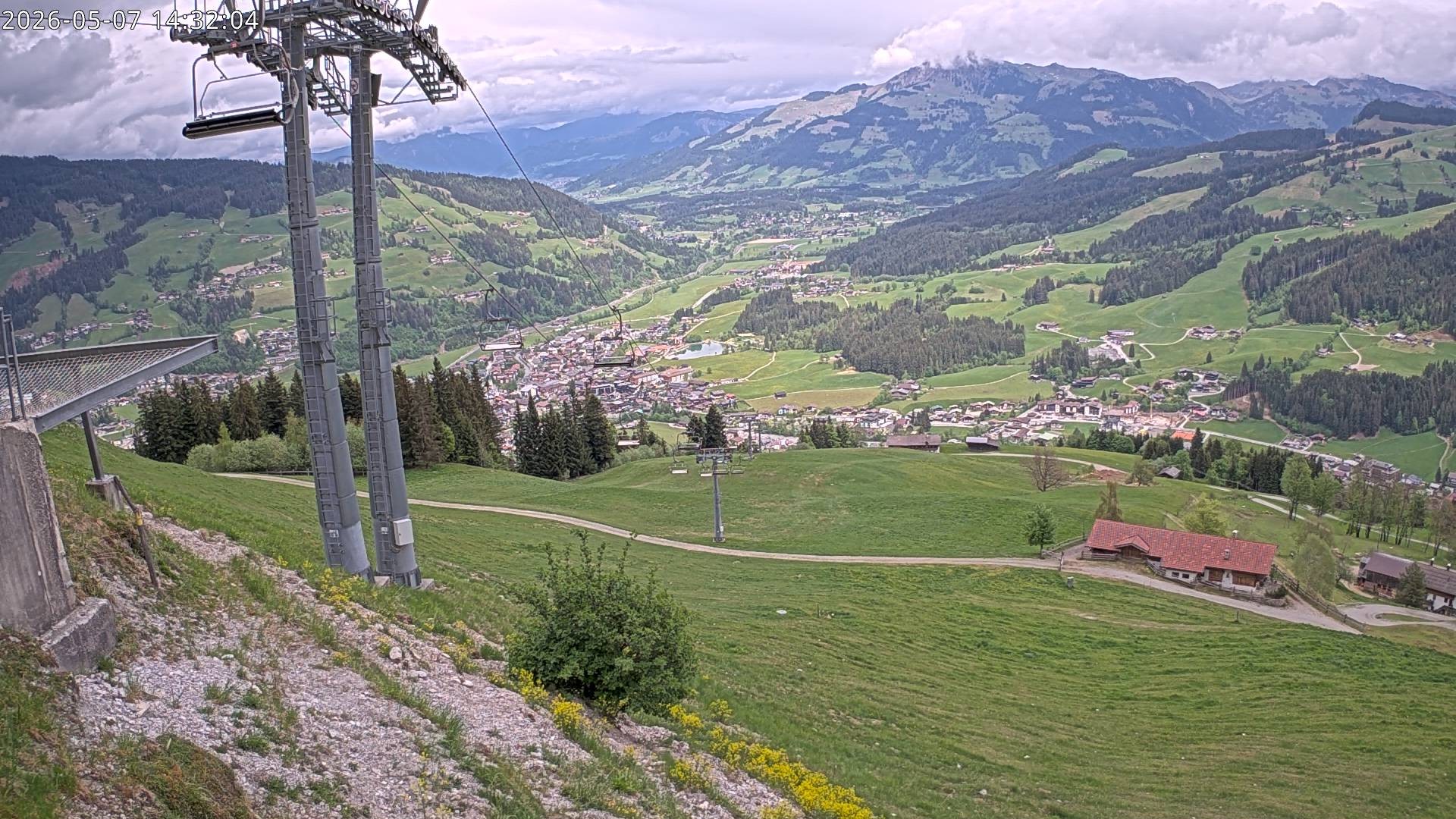 Archived image Webcam Gaisberg mountain station