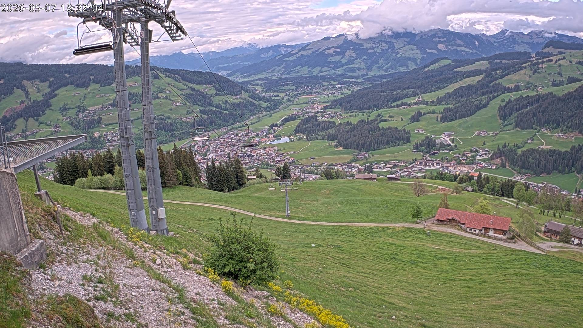 Archived image Webcam Gaisberg mountain station
