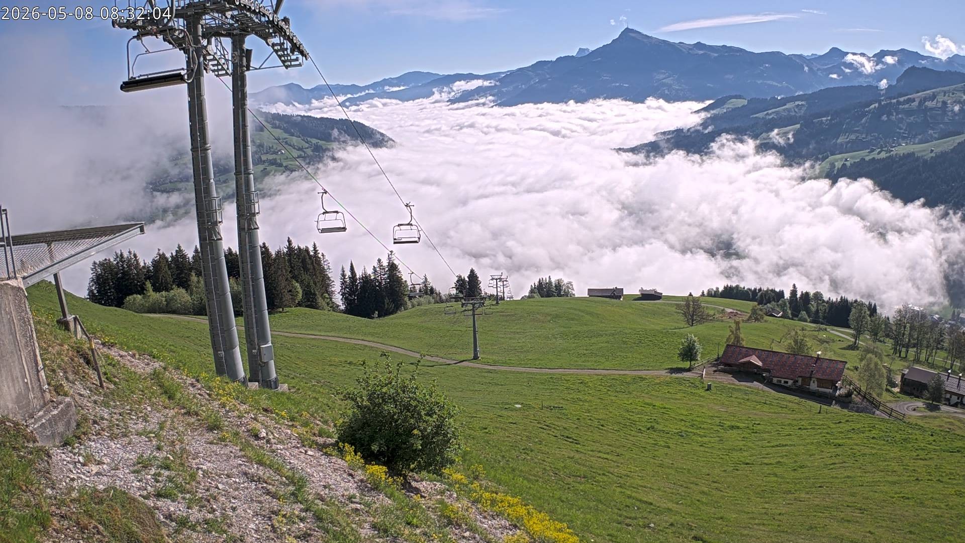 Archiv Foto Webcam Bergstation Gaisberg, Kitzbühel