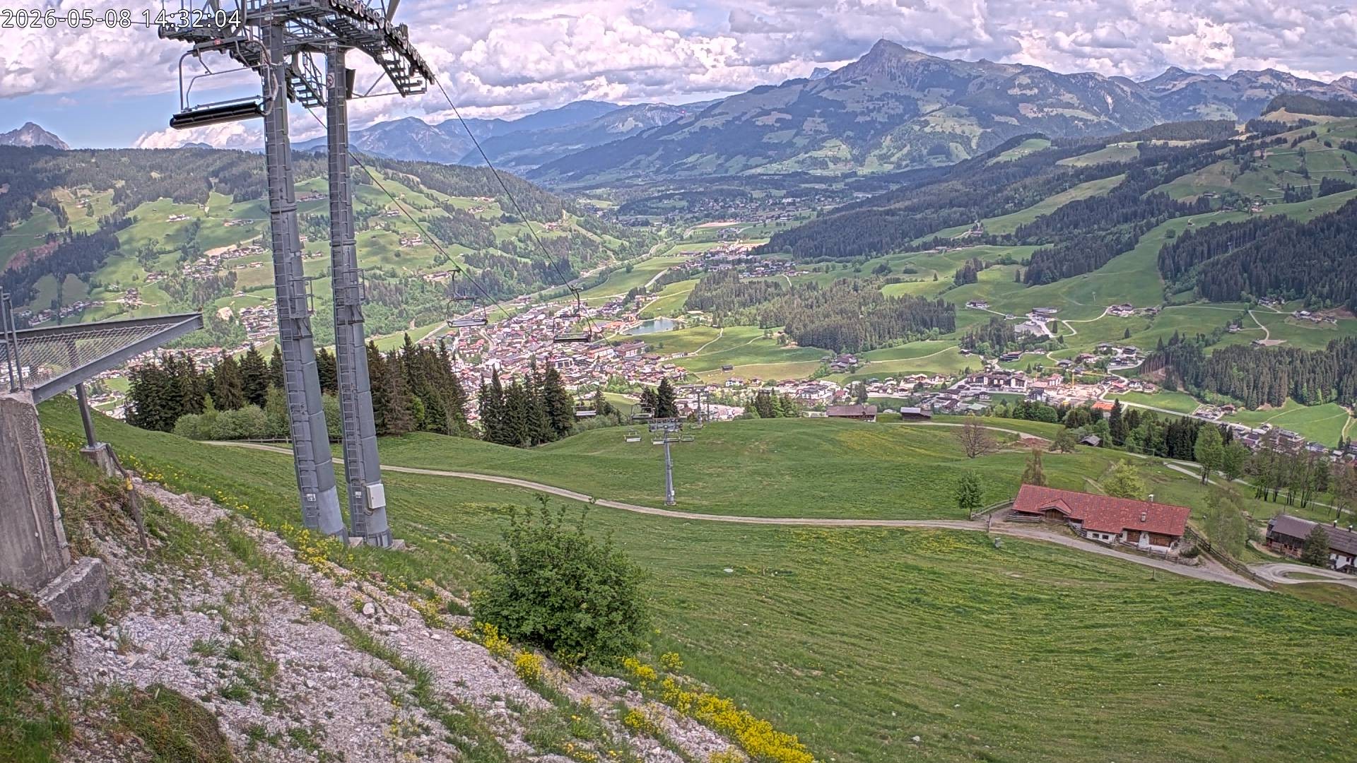 Archiv Foto Webcam Bergstation Gaisberg, Kitzbühel