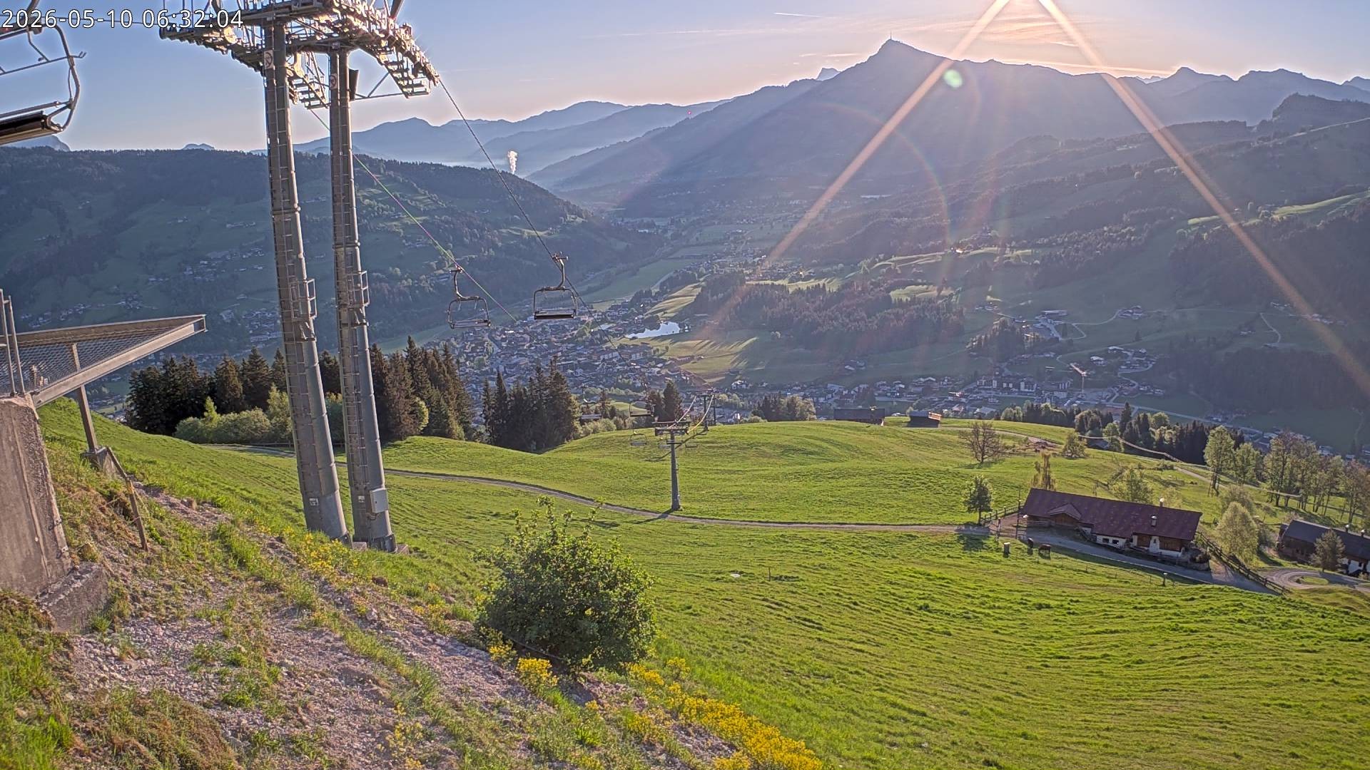 Archiv Foto Webcam Bergstation Gaisberg, Kitzbühel