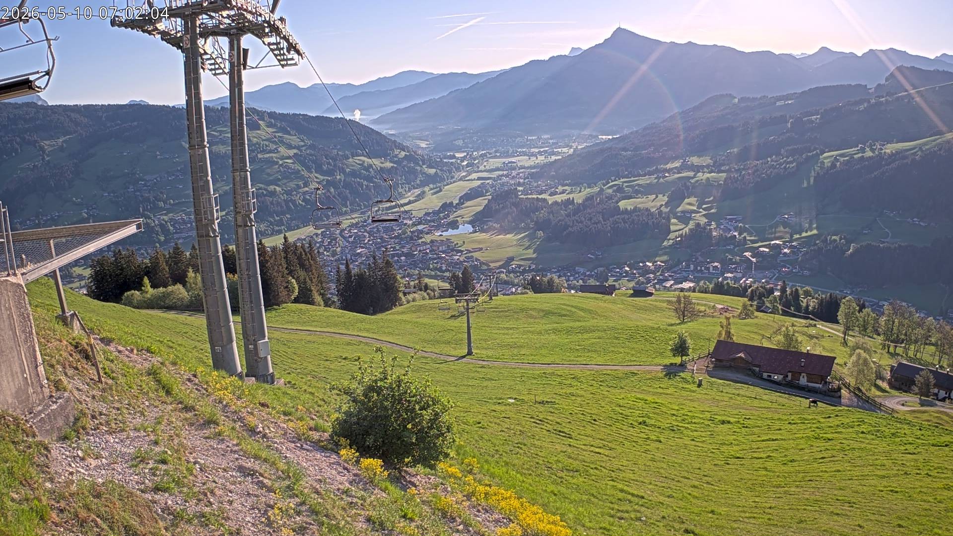 Archiv Foto Webcam Bergstation Gaisberg, Kitzbühel