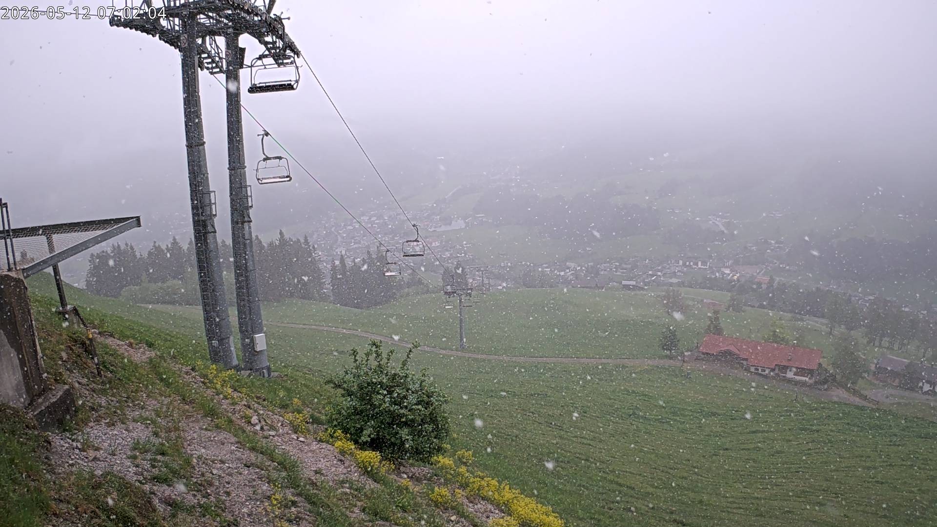 Archived image Webcam Gaisberg mountain station