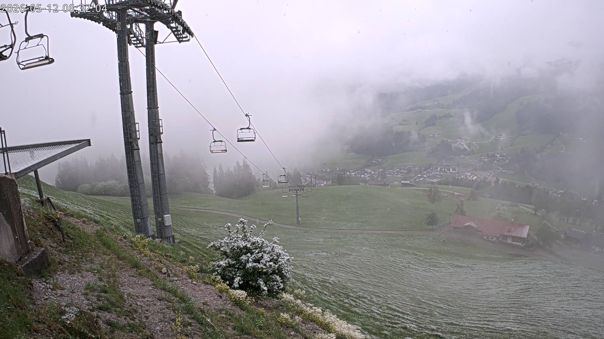 Archived image Webcam Gaisberg mountain station