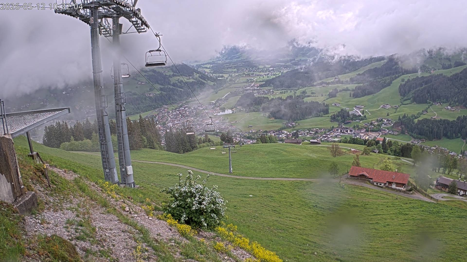 Archived image Webcam Gaisberg mountain station