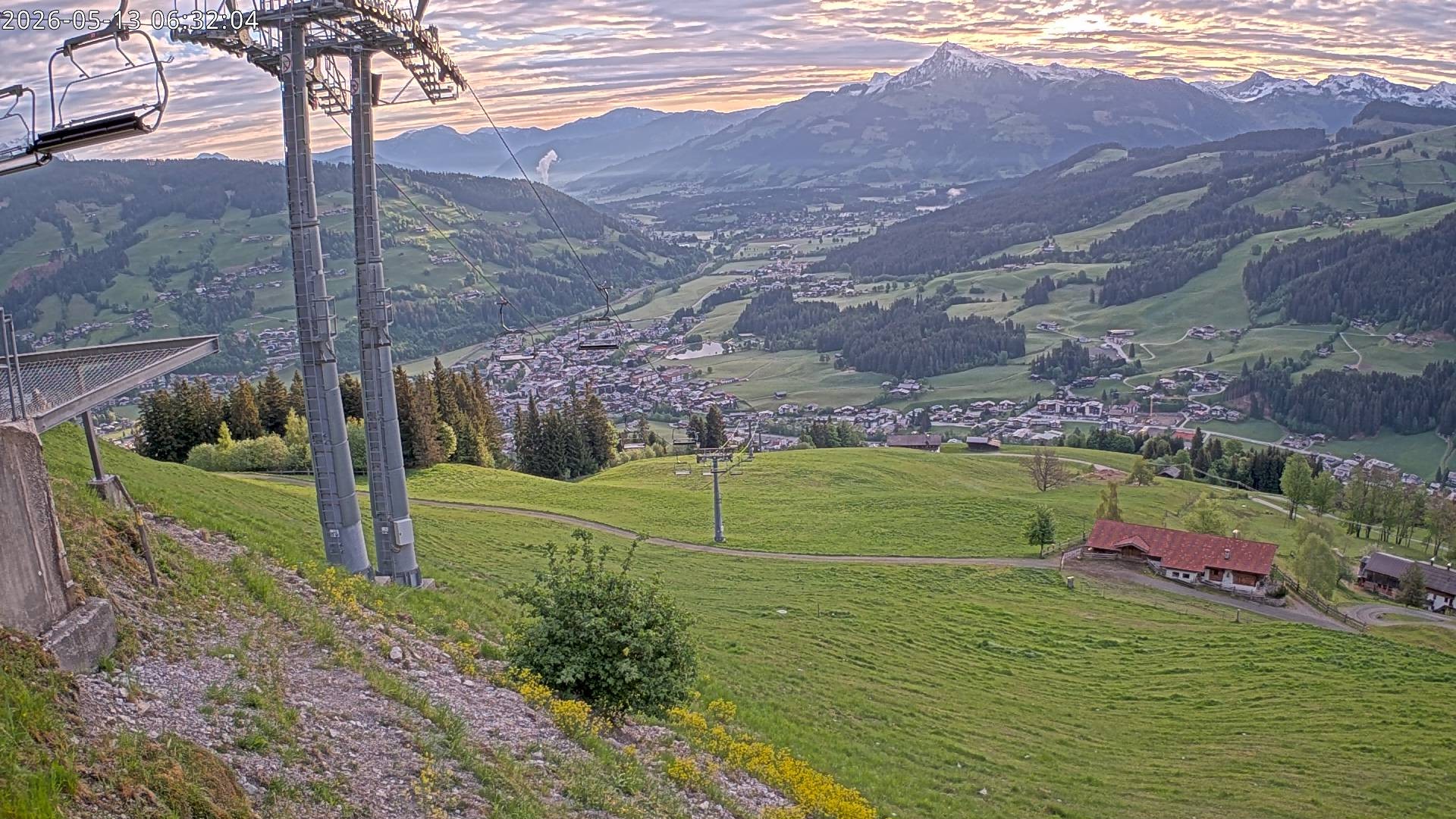 Archiv Foto Webcam Bergstation Gaisberg, Kitzbühel
