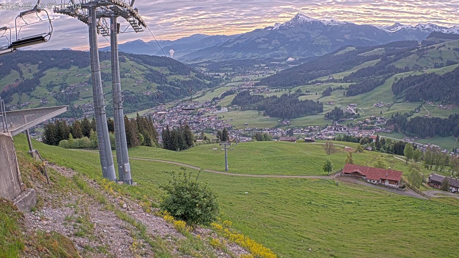 Archiv Foto Webcam Bergstation Gaisberg, Kitzbühel
