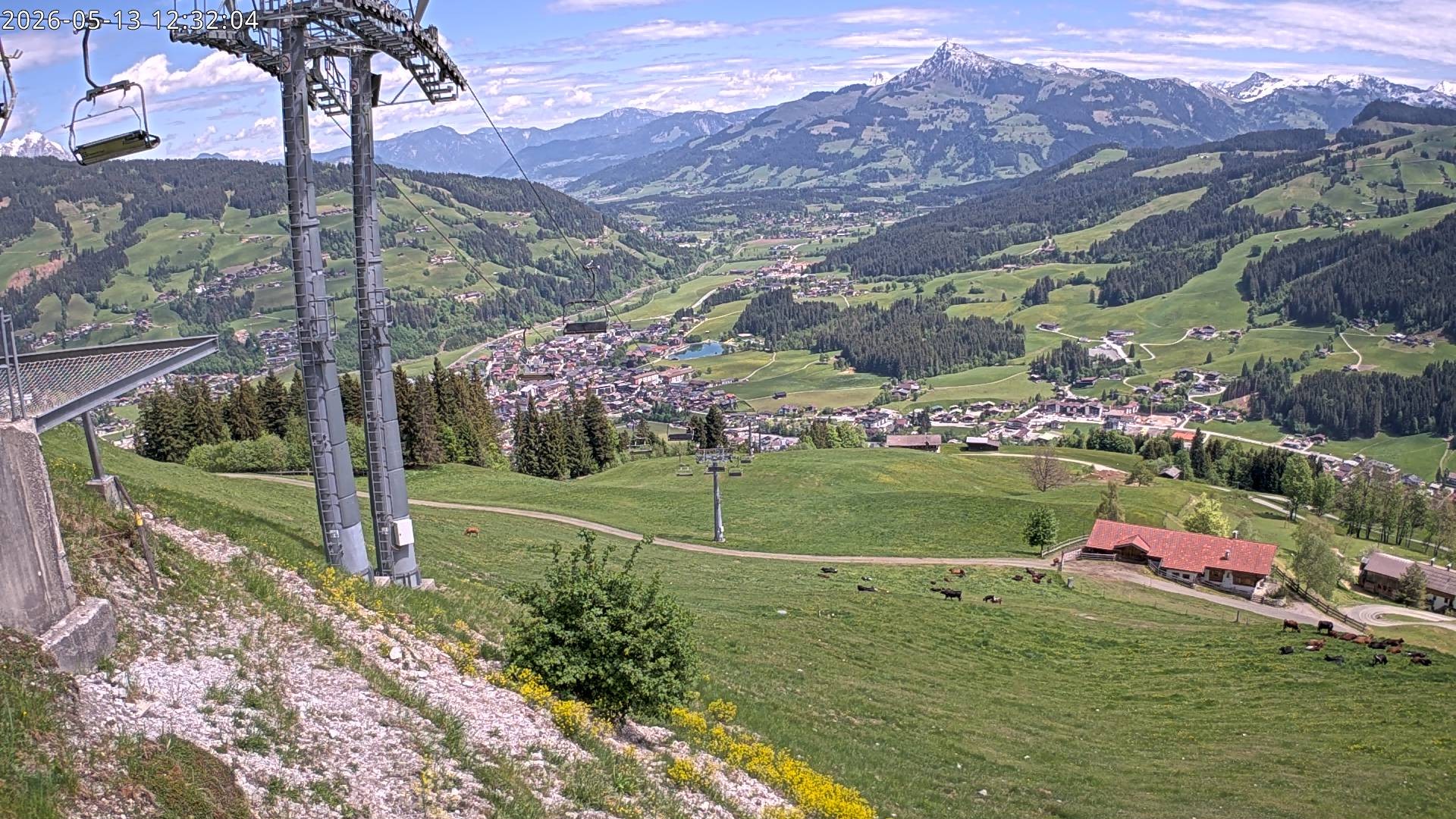Archiv Foto Webcam Bergstation Gaisberg, Kitzbühel