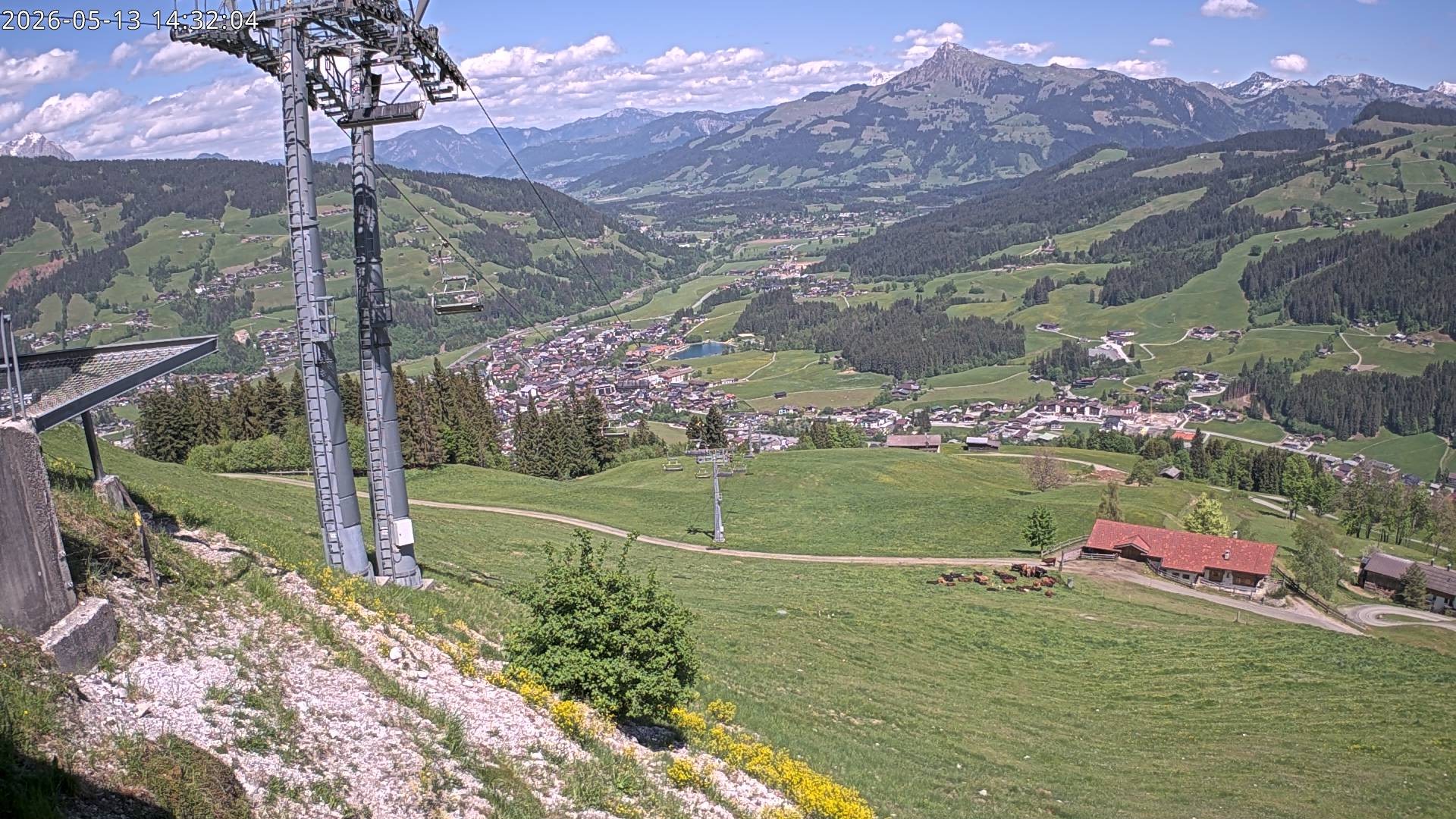 Archiv Foto Webcam Bergstation Gaisberg, Kitzbühel