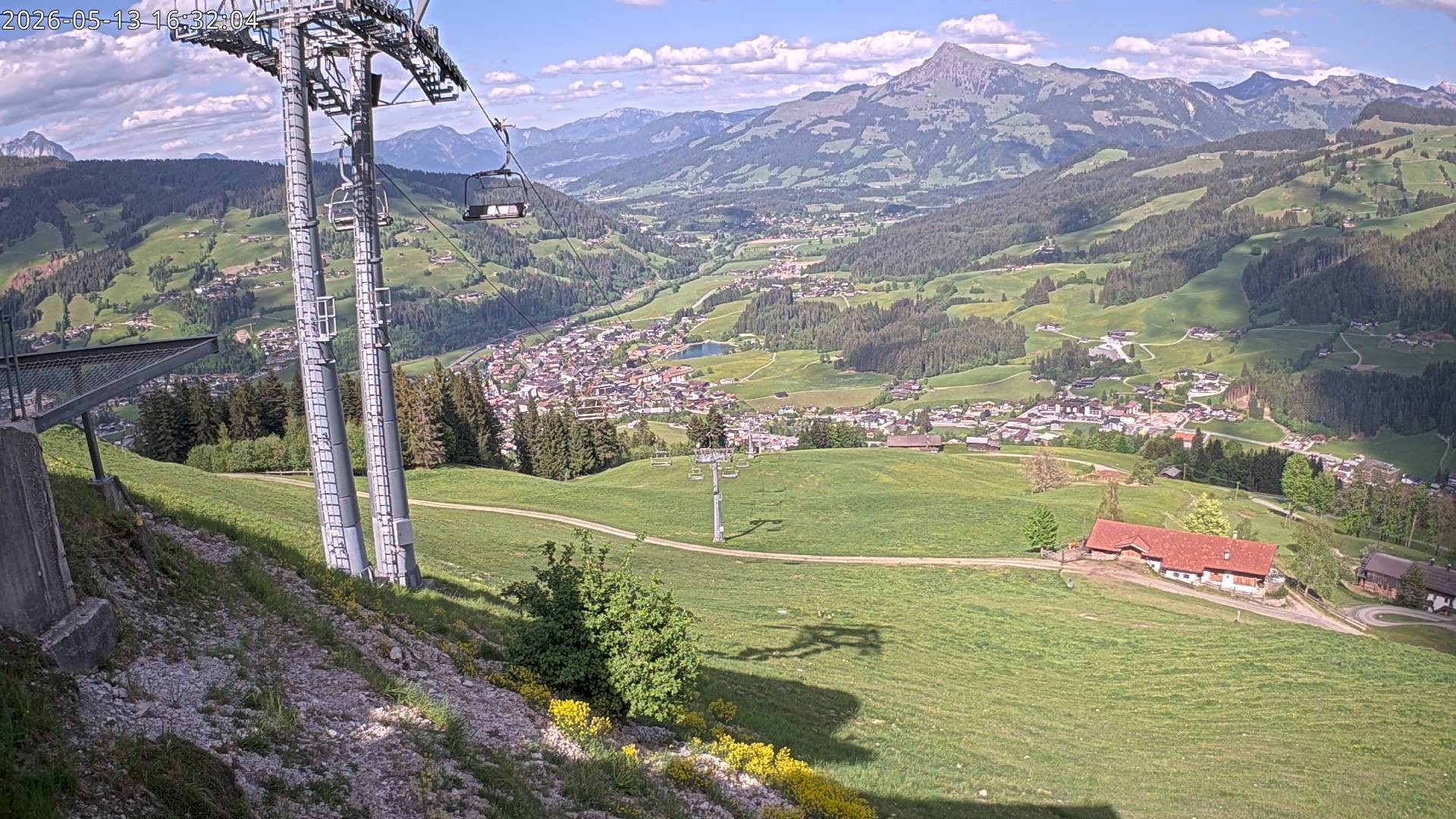 Archiv Foto Webcam Bergstation Gaisberg, Kitzbühel