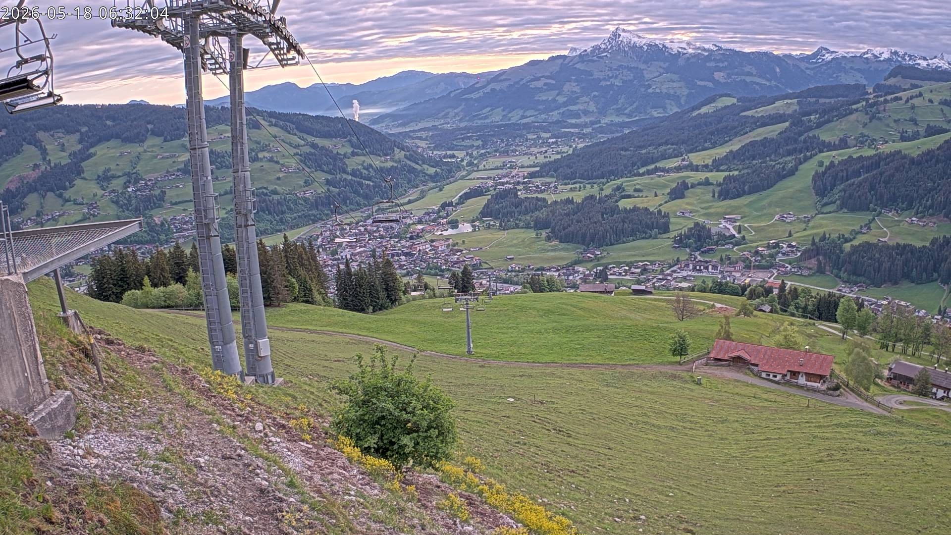 Archiv Foto Webcam Bergstation Gaisberg, Kitzbühel