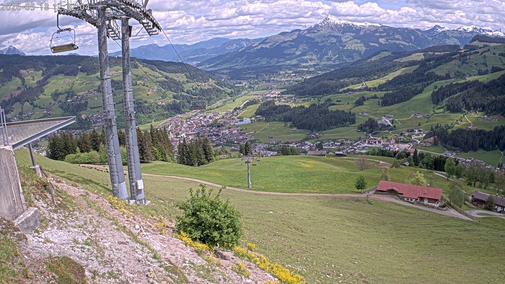 Archiv Foto Webcam Bergstation Gaisberg, Kitzbühel