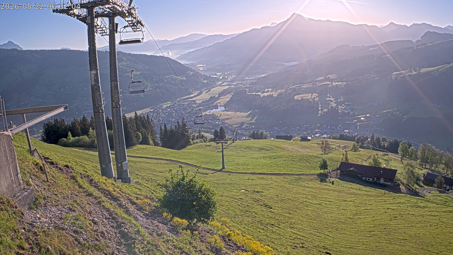 Archiv Foto Webcam Bergstation Gaisberg, Kitzbühel