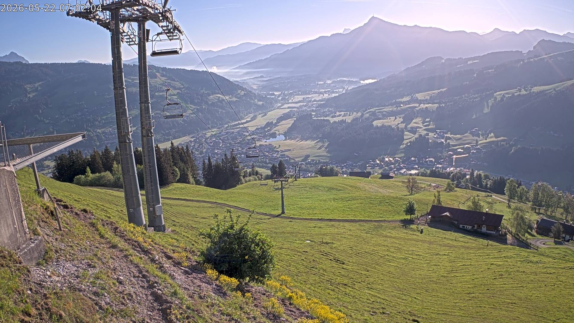 Archiv Foto Webcam Bergstation Gaisberg, Kitzbühel