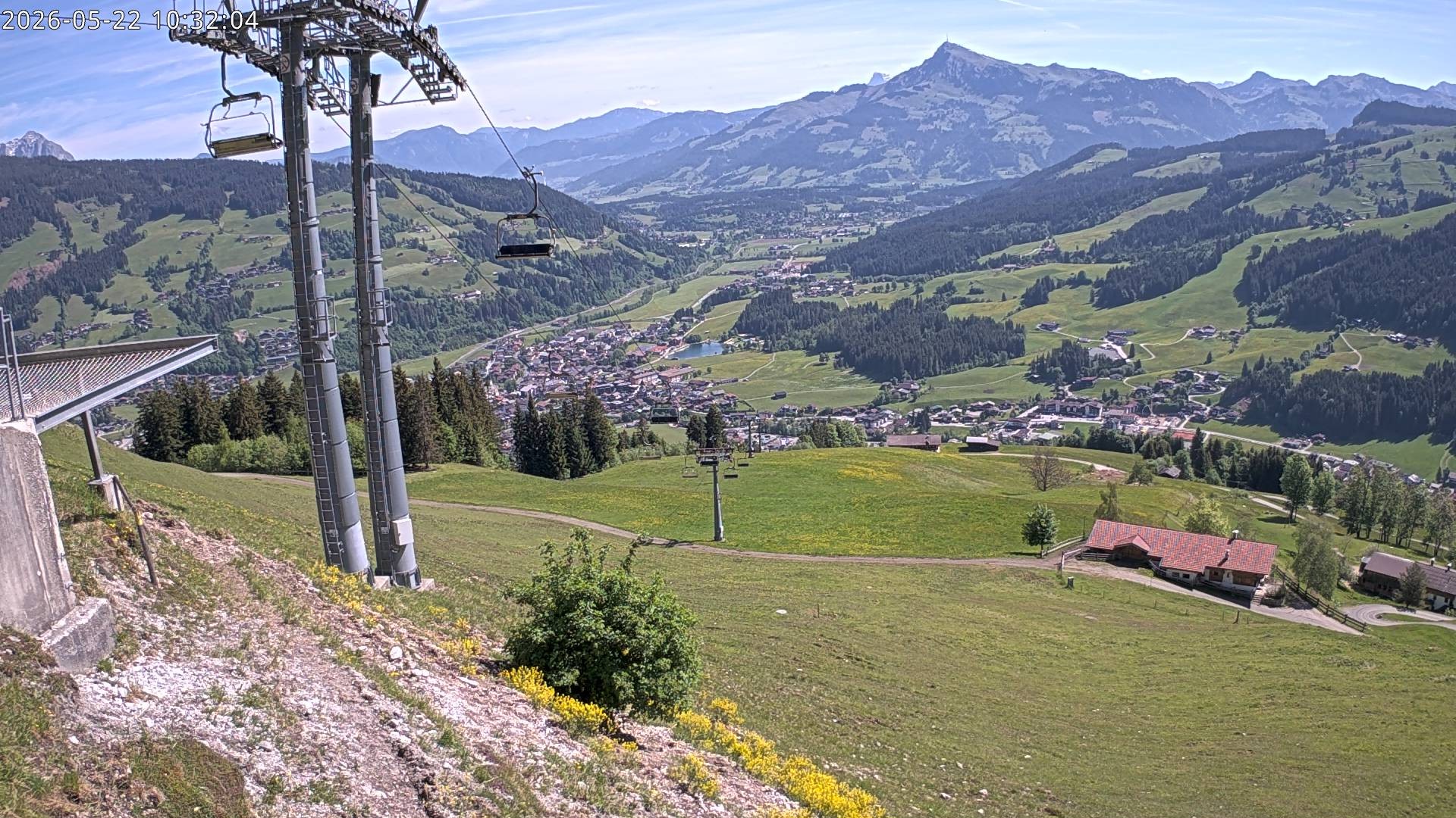 Archiv Foto Webcam Bergstation Gaisberg, Kitzbühel