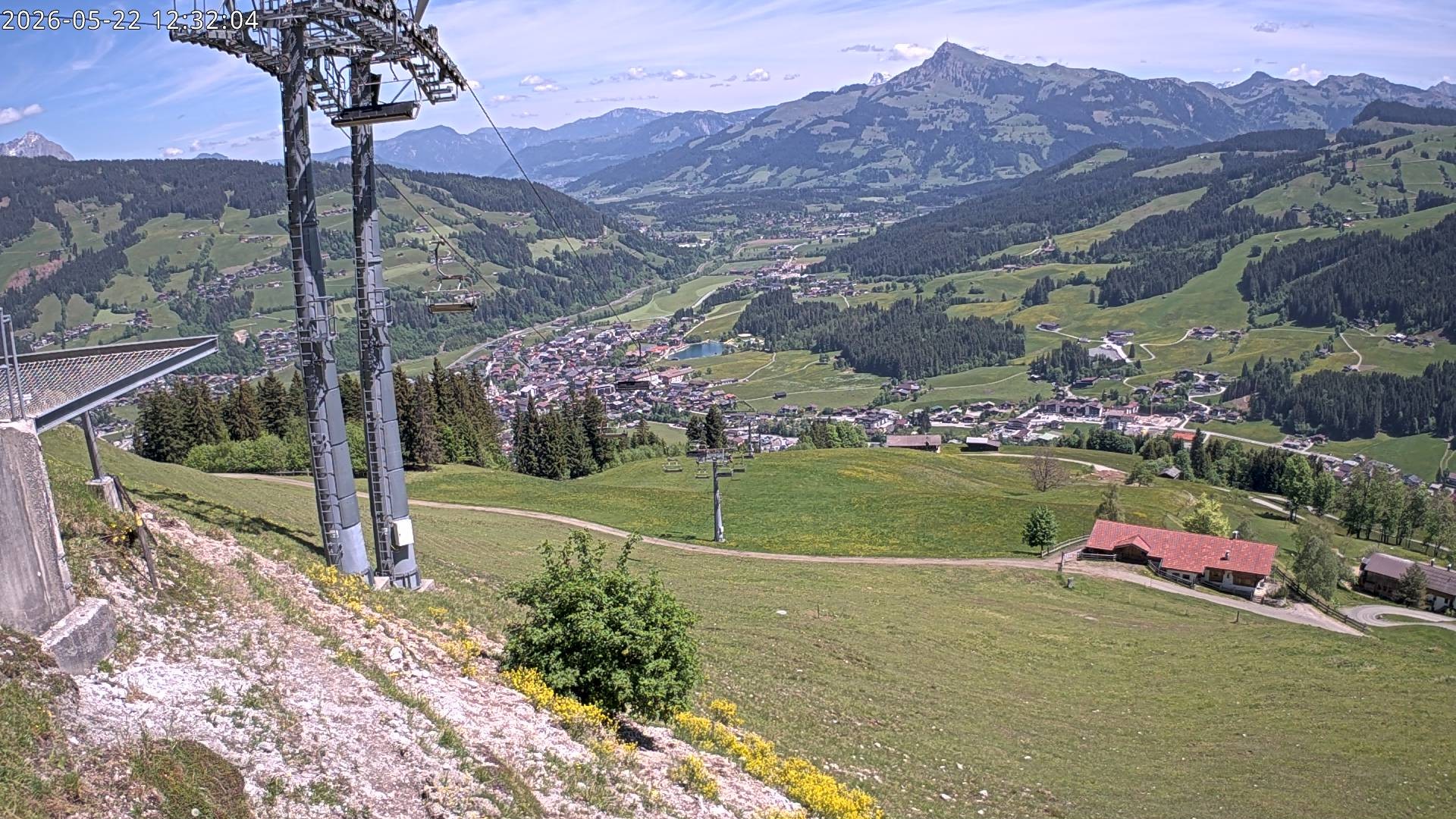 Archiv Foto Webcam Bergstation Gaisberg, Kitzbühel
