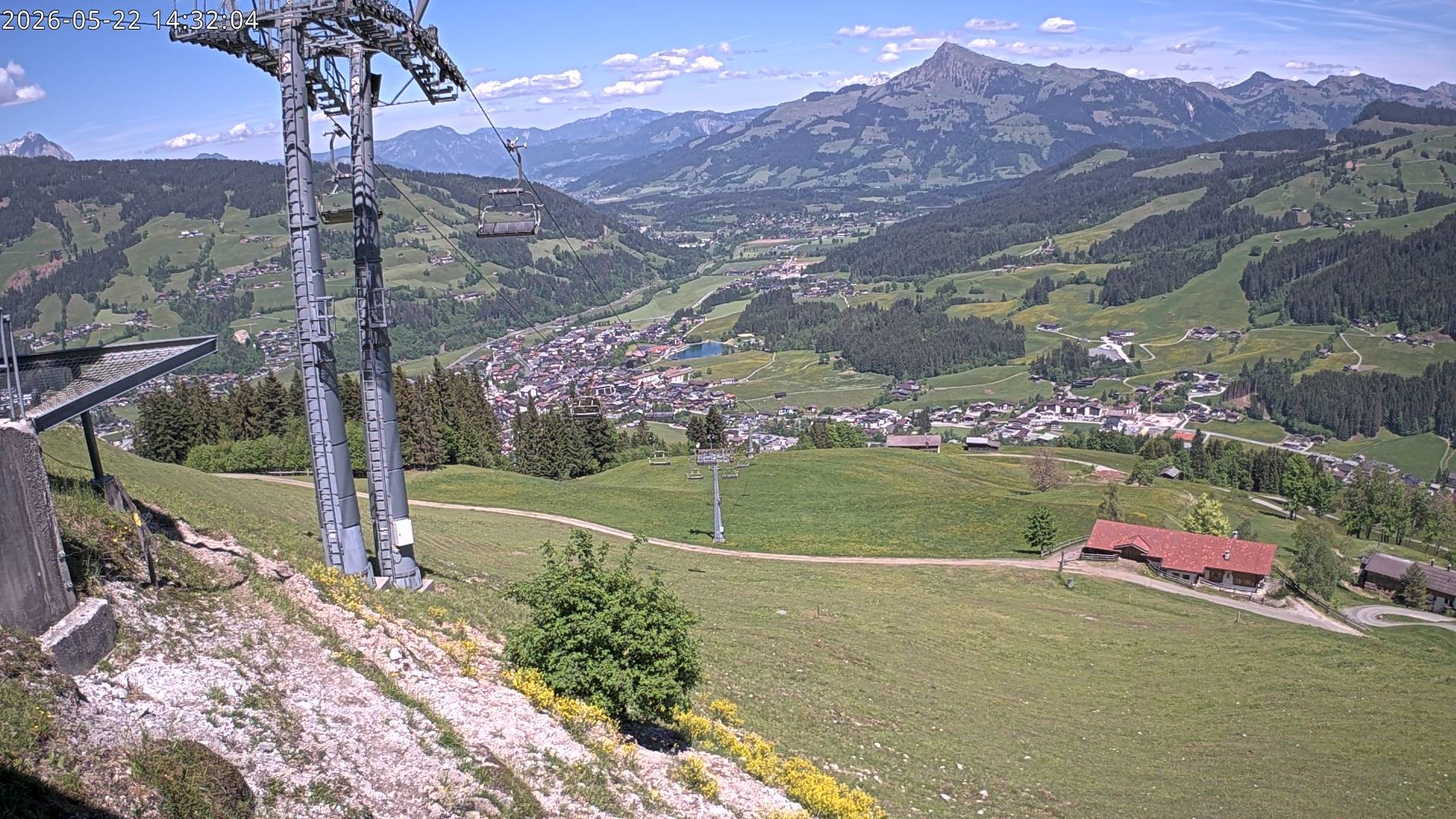 Archiv Foto Webcam Bergstation Gaisberg, Kitzbühel