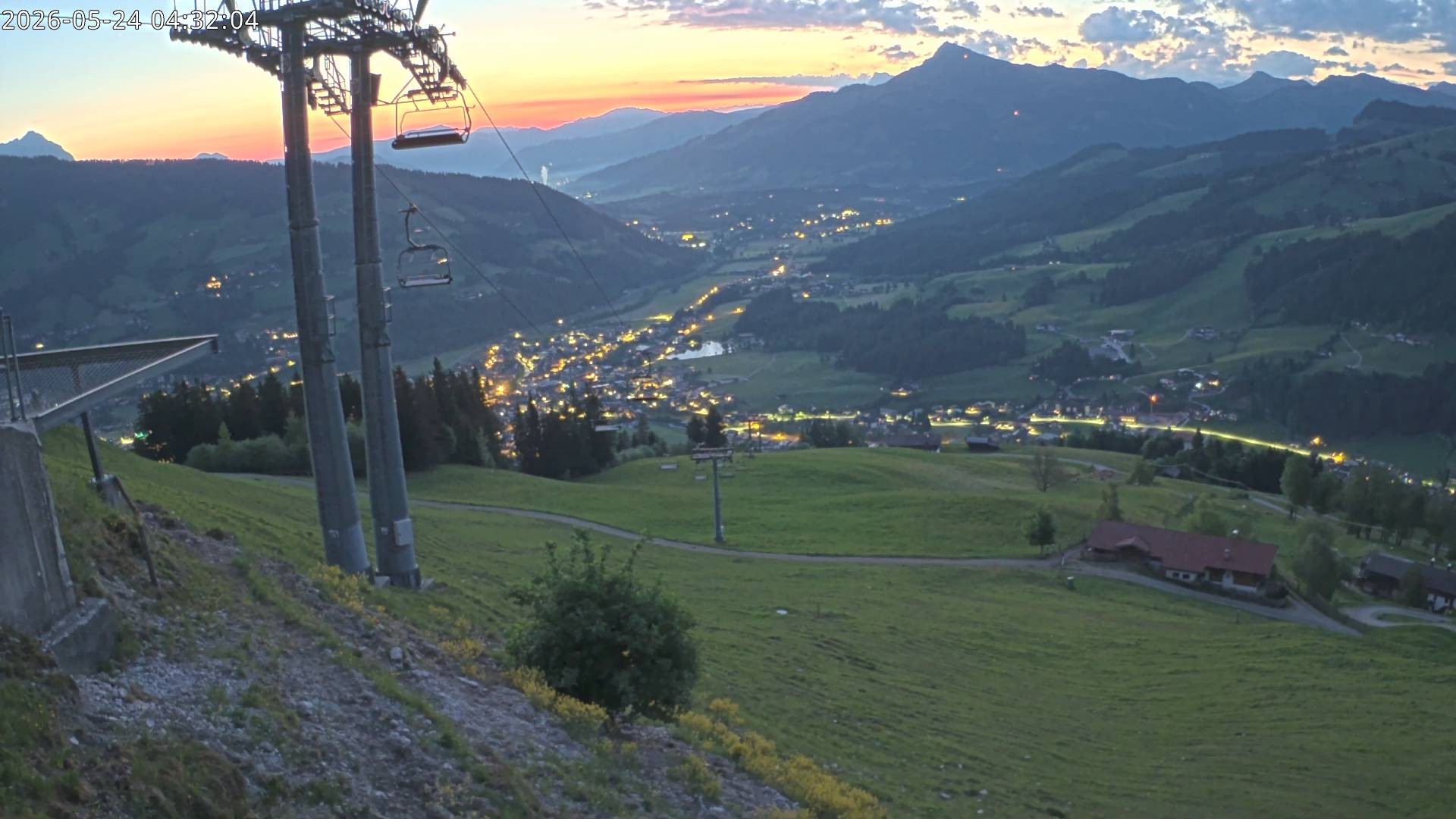 Archiv Foto Webcam Bergstation Gaisberg, Kitzbühel