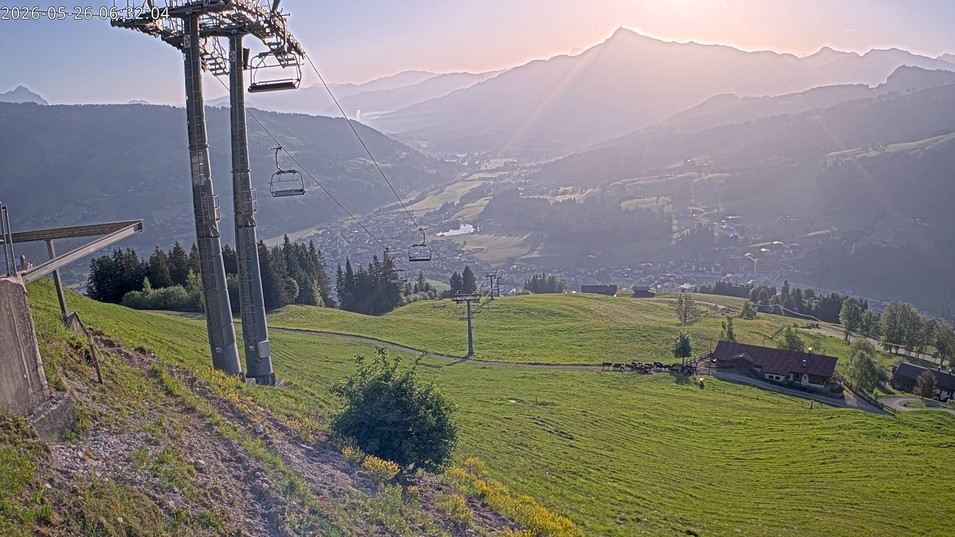 Archiv Foto Webcam Bergstation Gaisberg, Kitzbühel