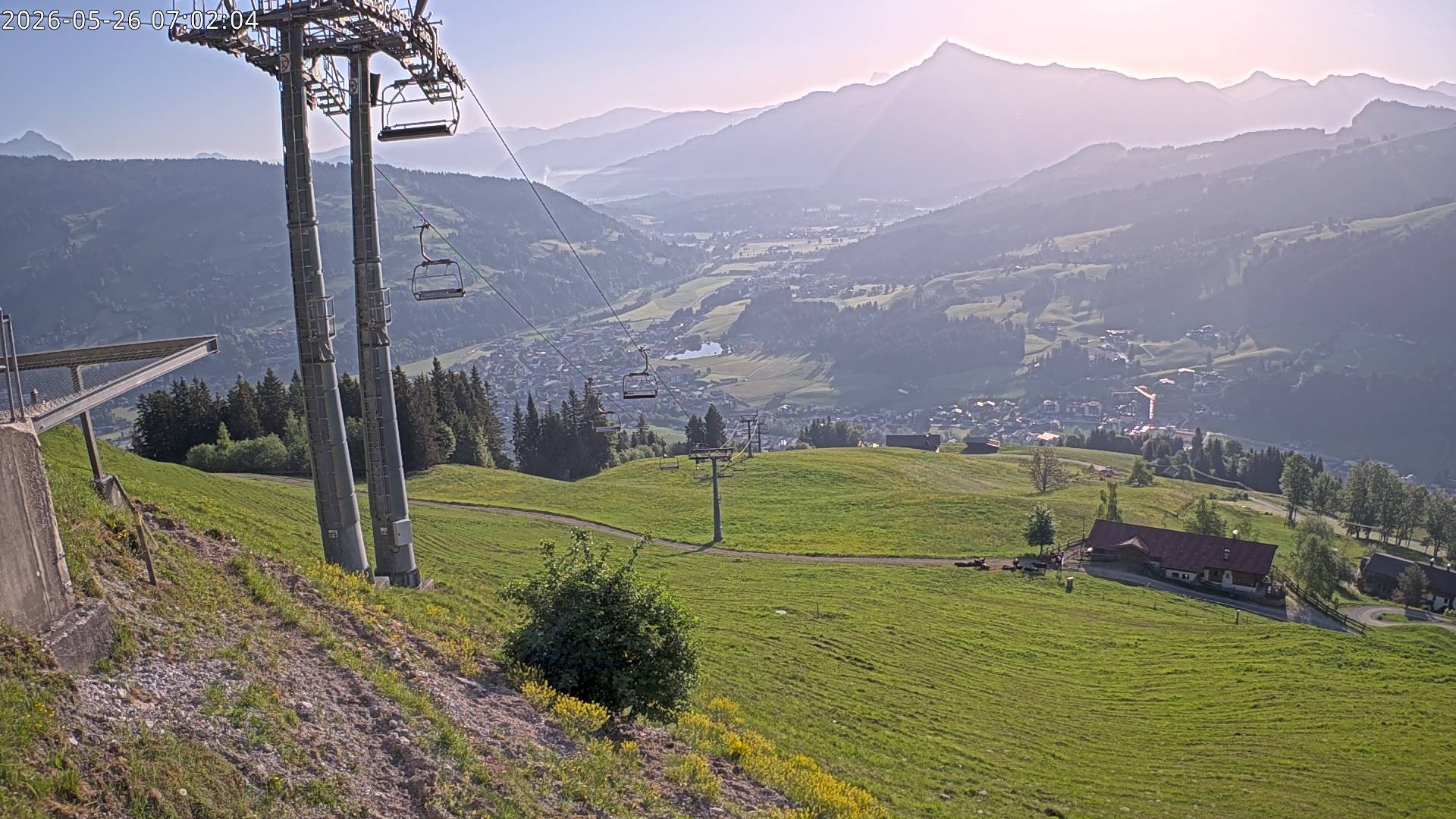 Archiv Foto Webcam Bergstation Gaisberg, Kitzbühel
