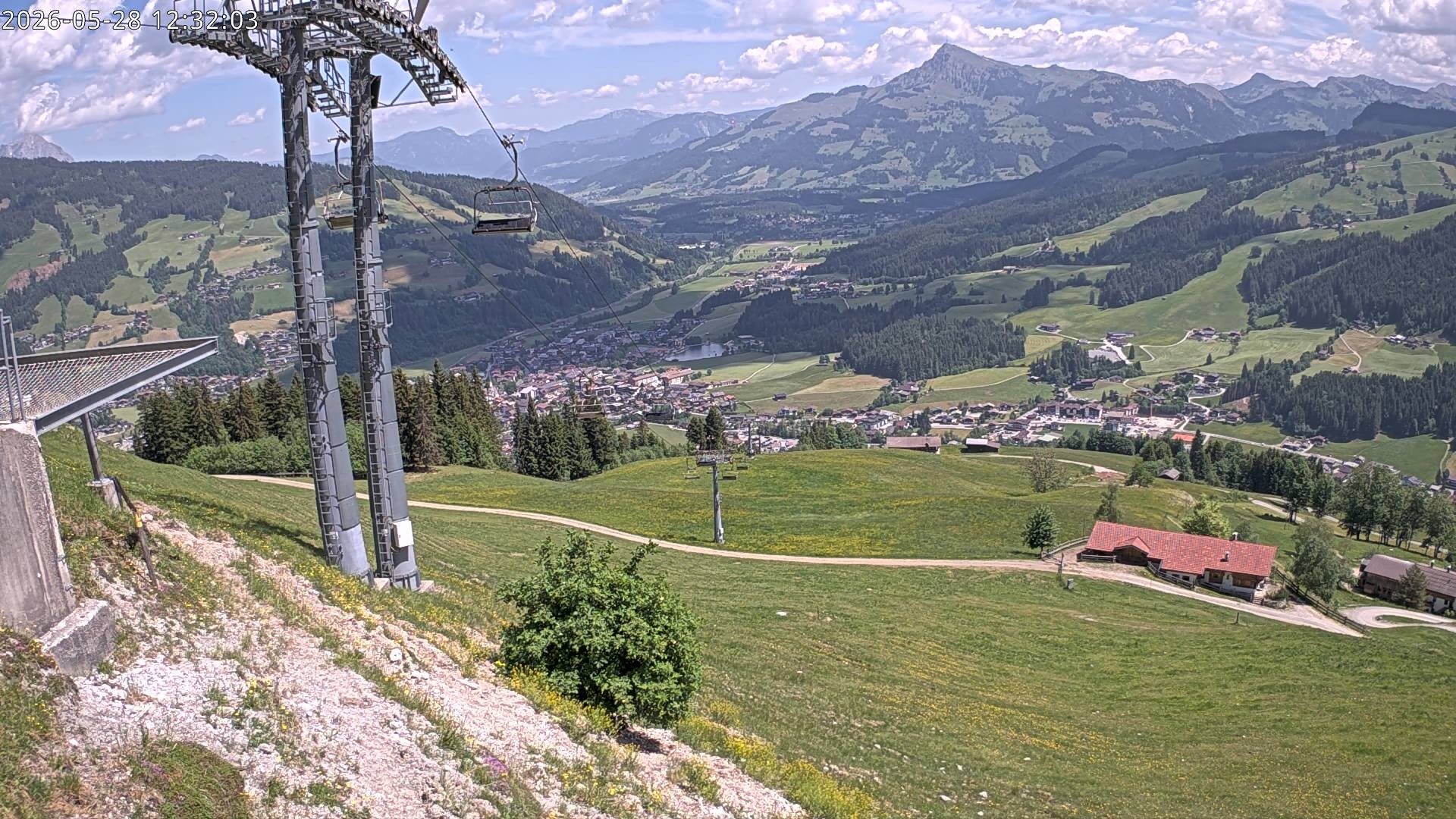 Archiv Foto Webcam Bergstation Gaisberg, Kitzbühel