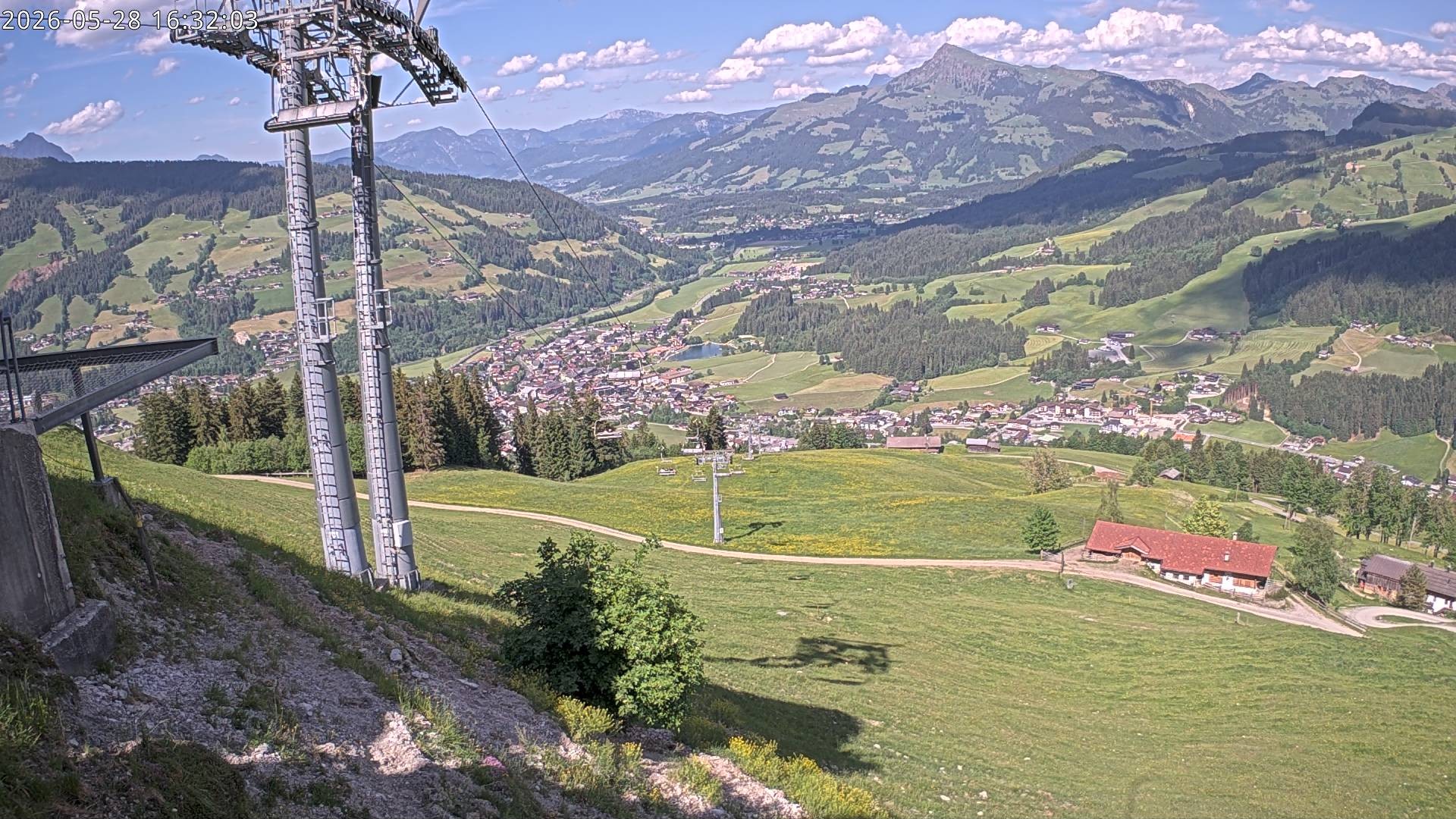 Archiv Foto Webcam Bergstation Gaisberg, Kitzbühel