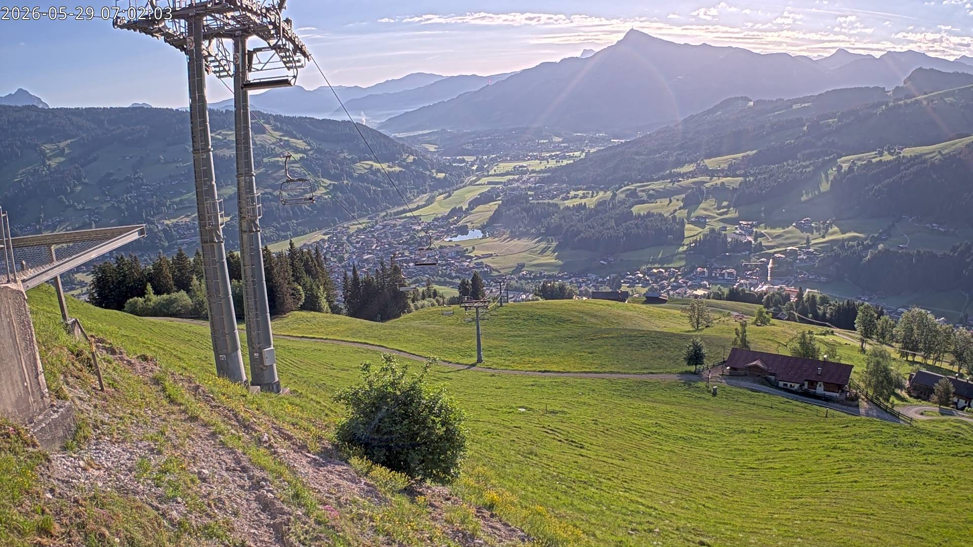 Archiv Foto Webcam Bergstation Gaisberg, Kitzbühel