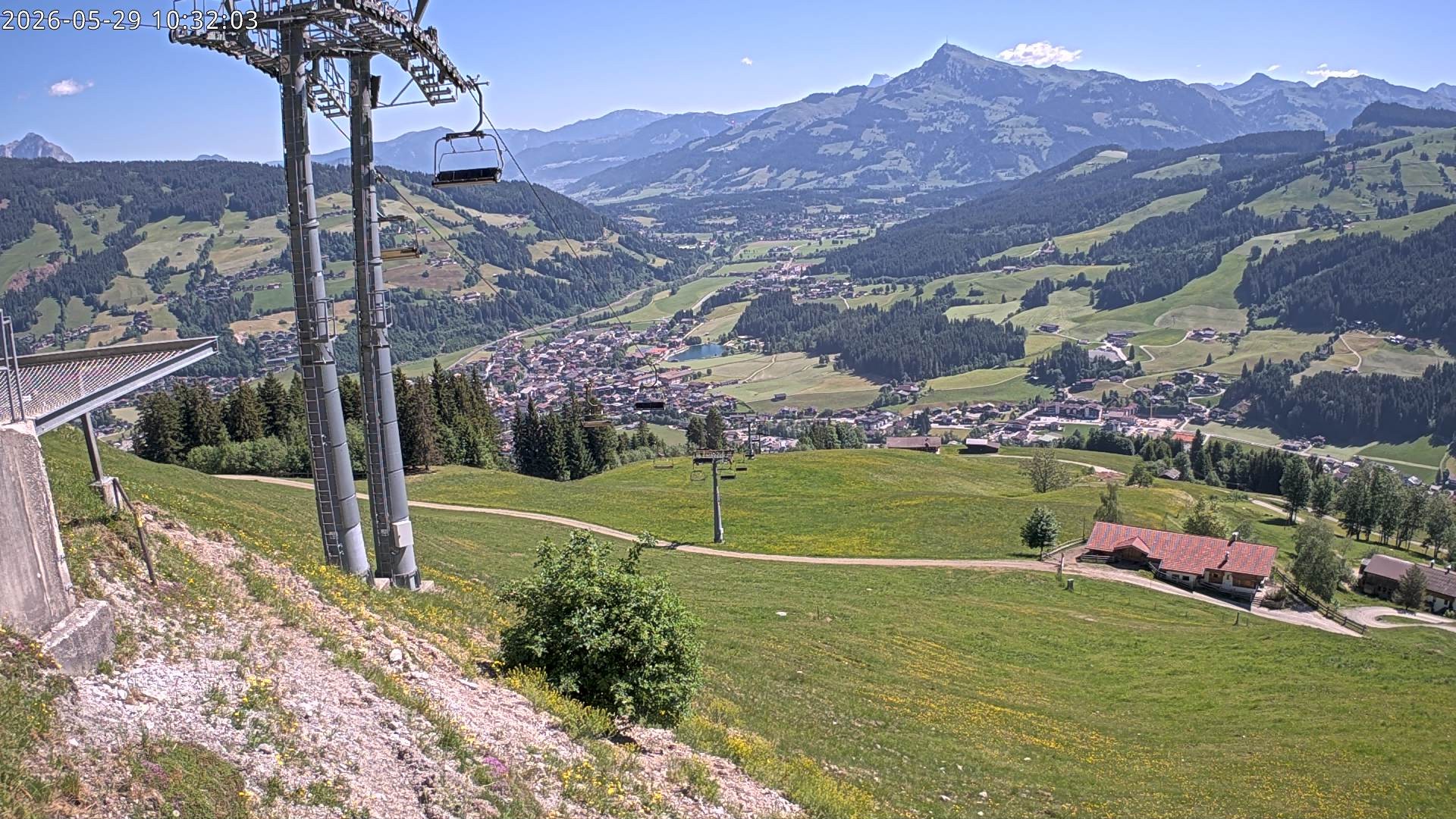 Archiv Foto Webcam Bergstation Gaisberg, Kitzbühel