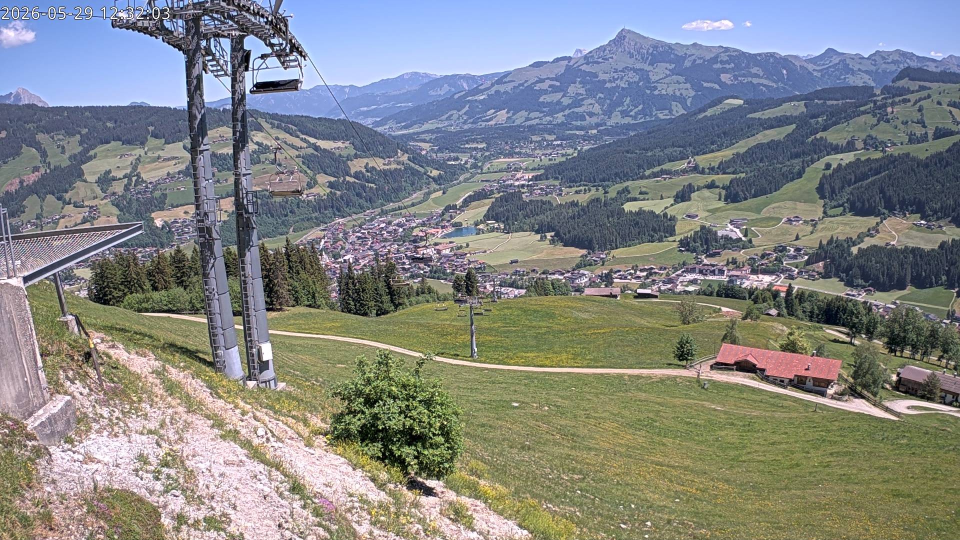 Archiv Foto Webcam Bergstation Gaisberg, Kitzbühel
