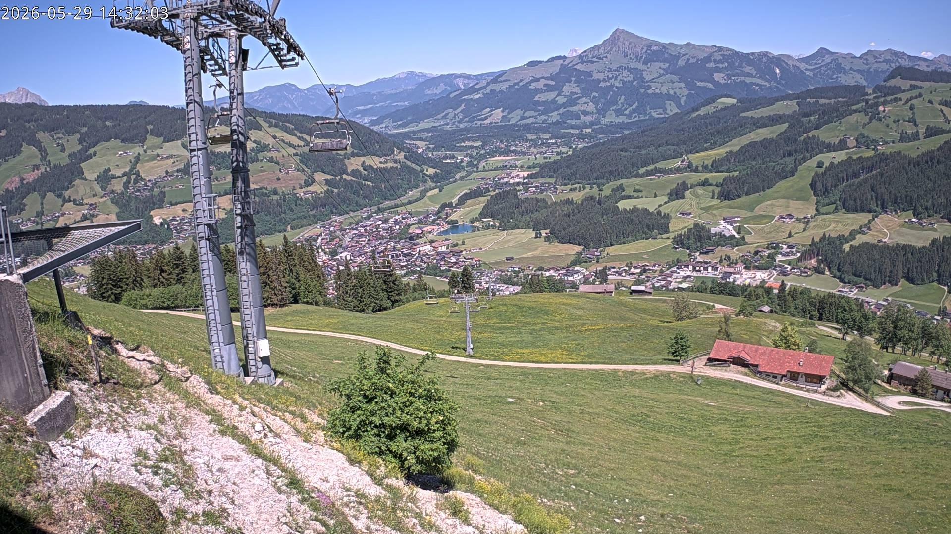 Archiv Foto Webcam Bergstation Gaisberg, Kitzbühel
