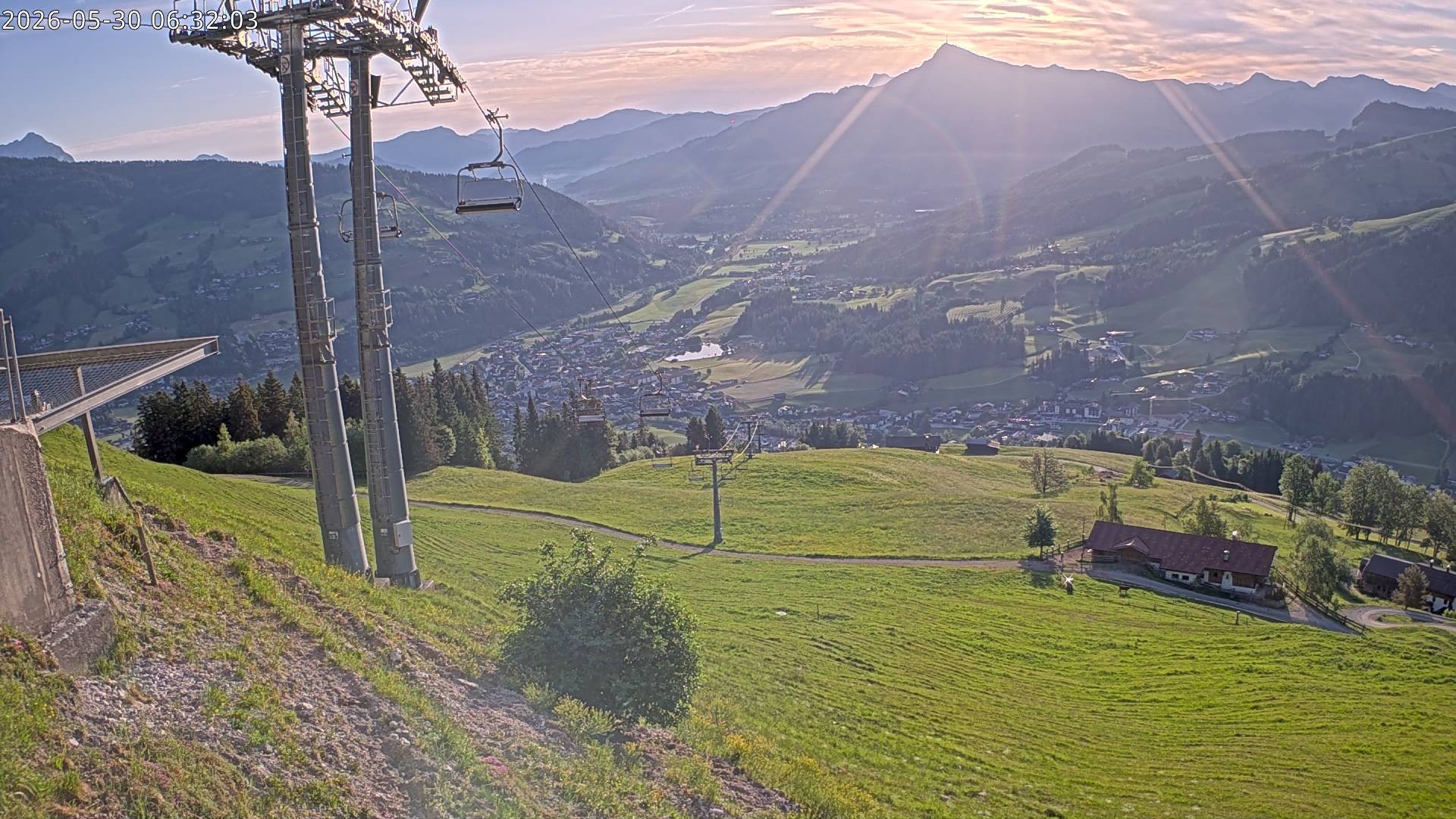 Archiv Foto Webcam Bergstation Gaisberg, Kitzbühel