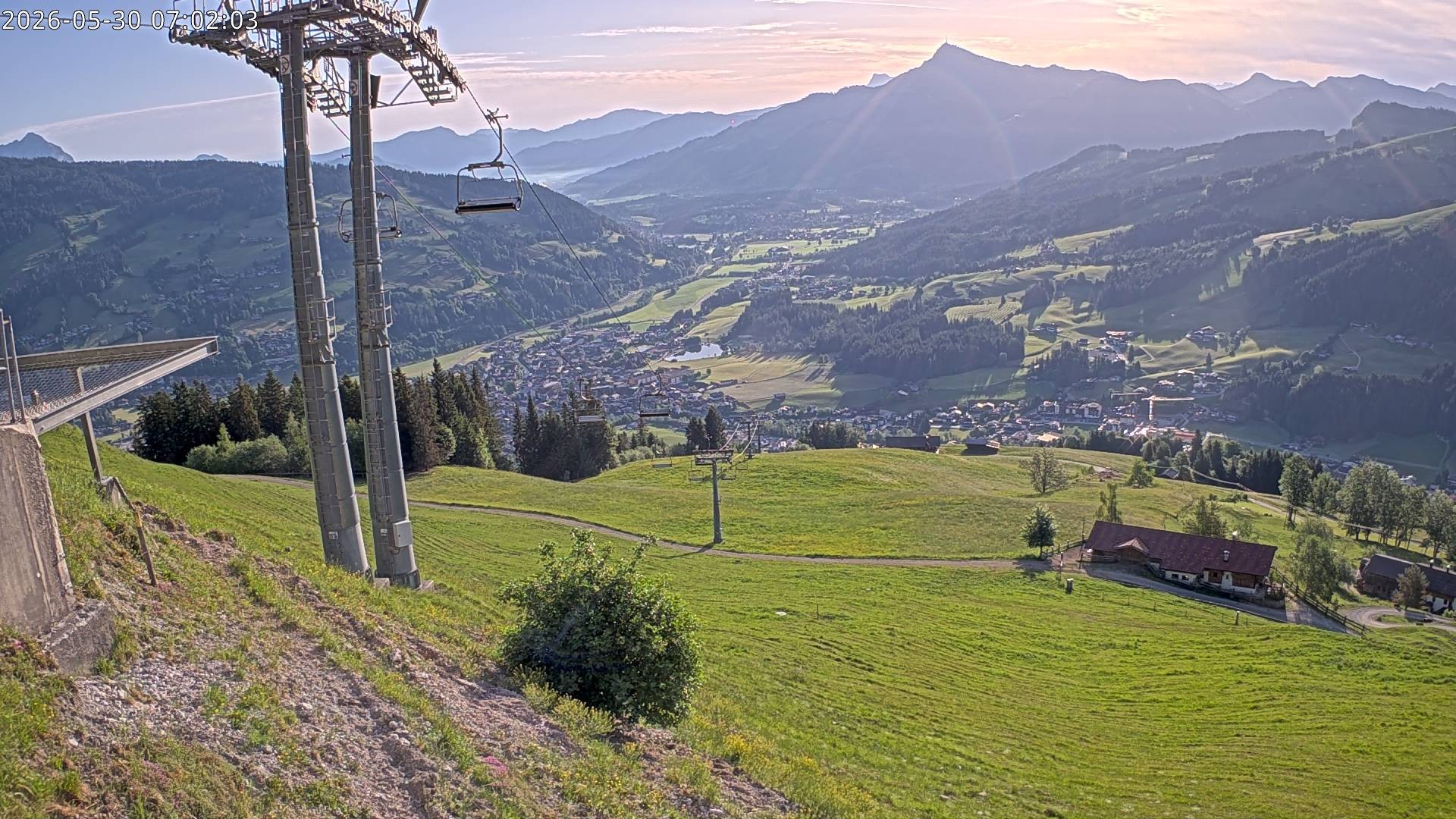 Archiv Foto Webcam Bergstation Gaisberg, Kitzbühel