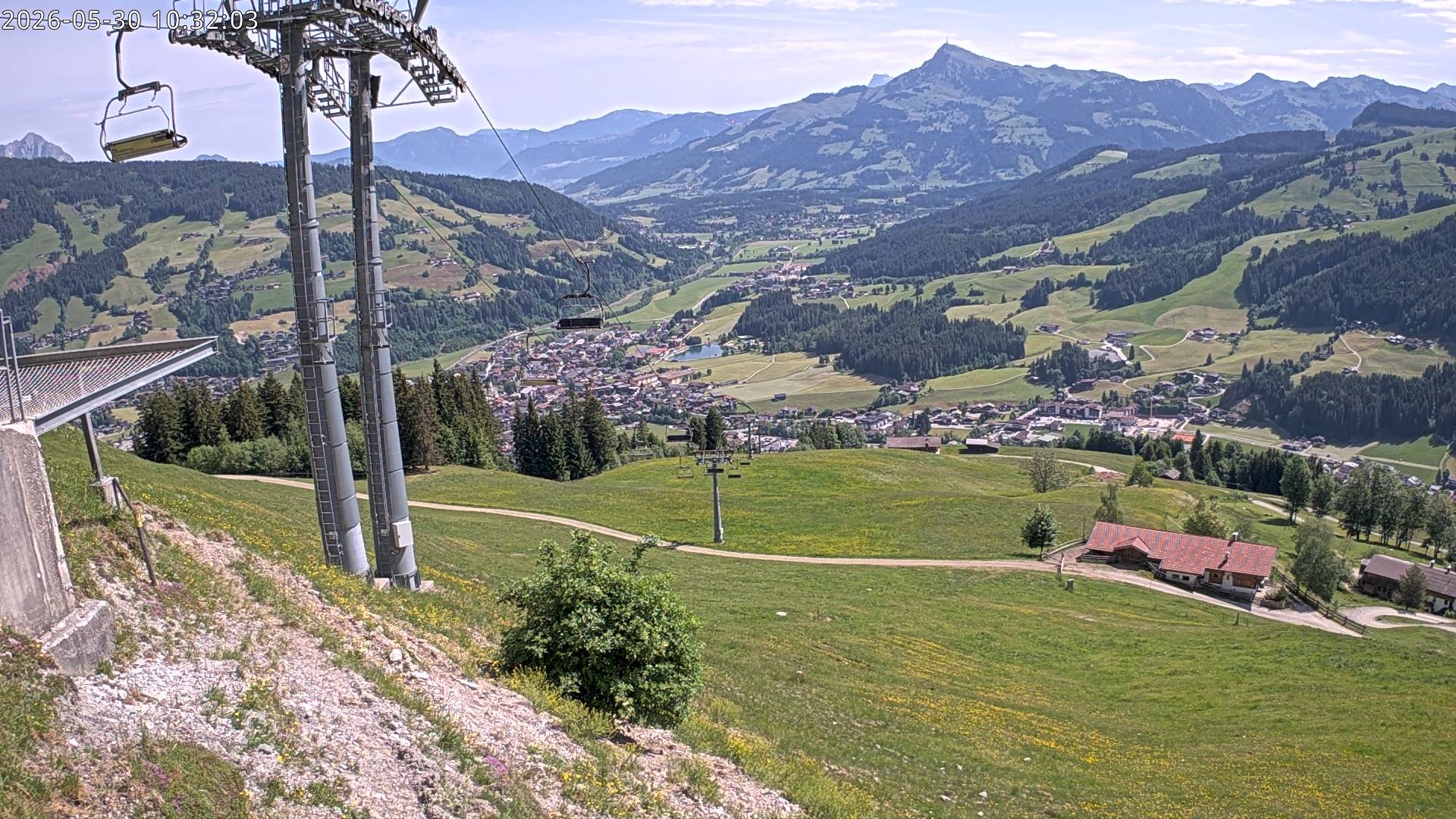 Archiv Foto Webcam Bergstation Gaisberg, Kitzbühel