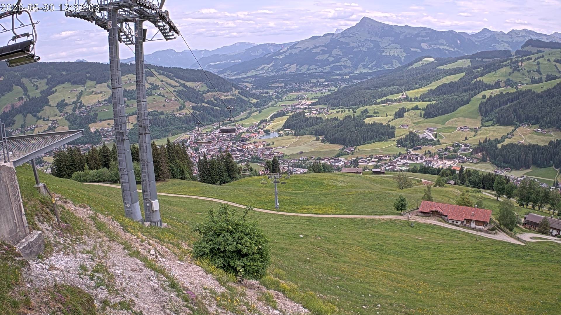 Archiv Foto Webcam Bergstation Gaisberg, Kitzbühel