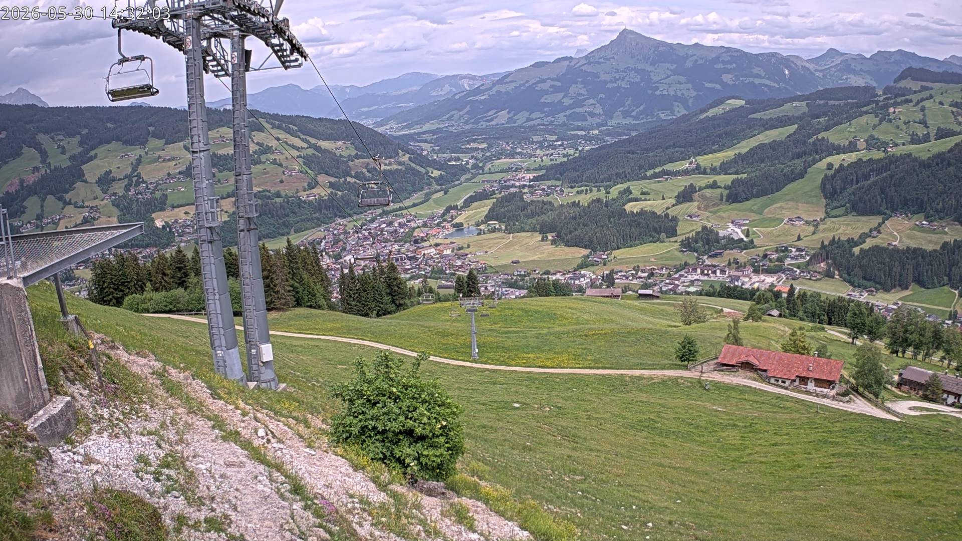 Archiv Foto Webcam Bergstation Gaisberg, Kitzbühel