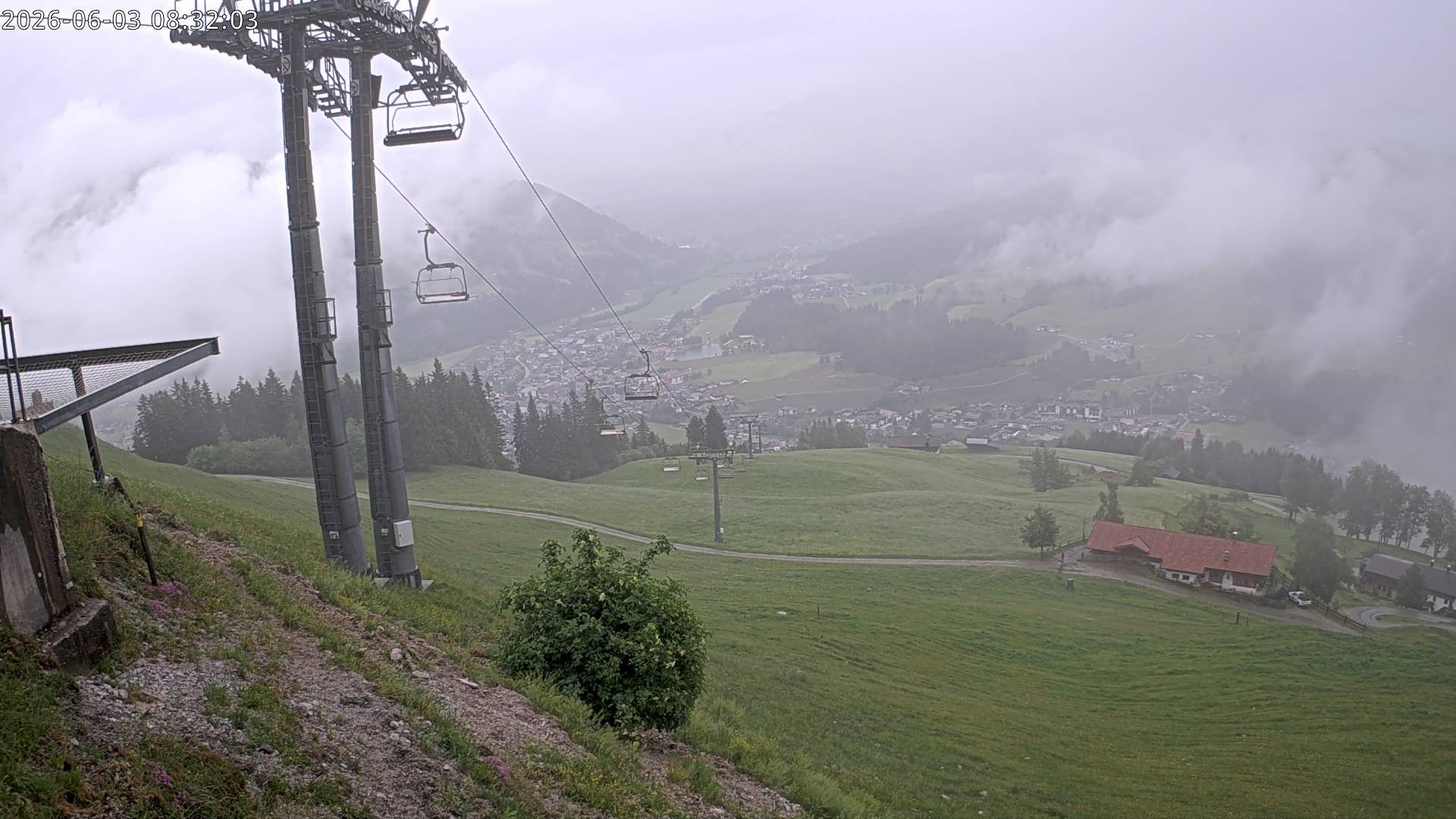 Archiv Foto Webcam Bergstation Gaisberg, Kitzbühel
