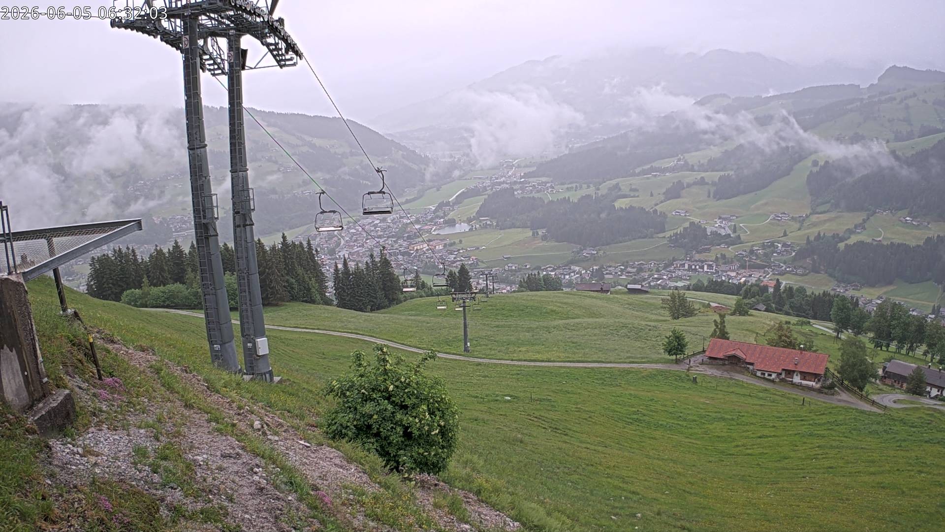 Archiv Foto Webcam Bergstation Gaisberg, Kitzbühel