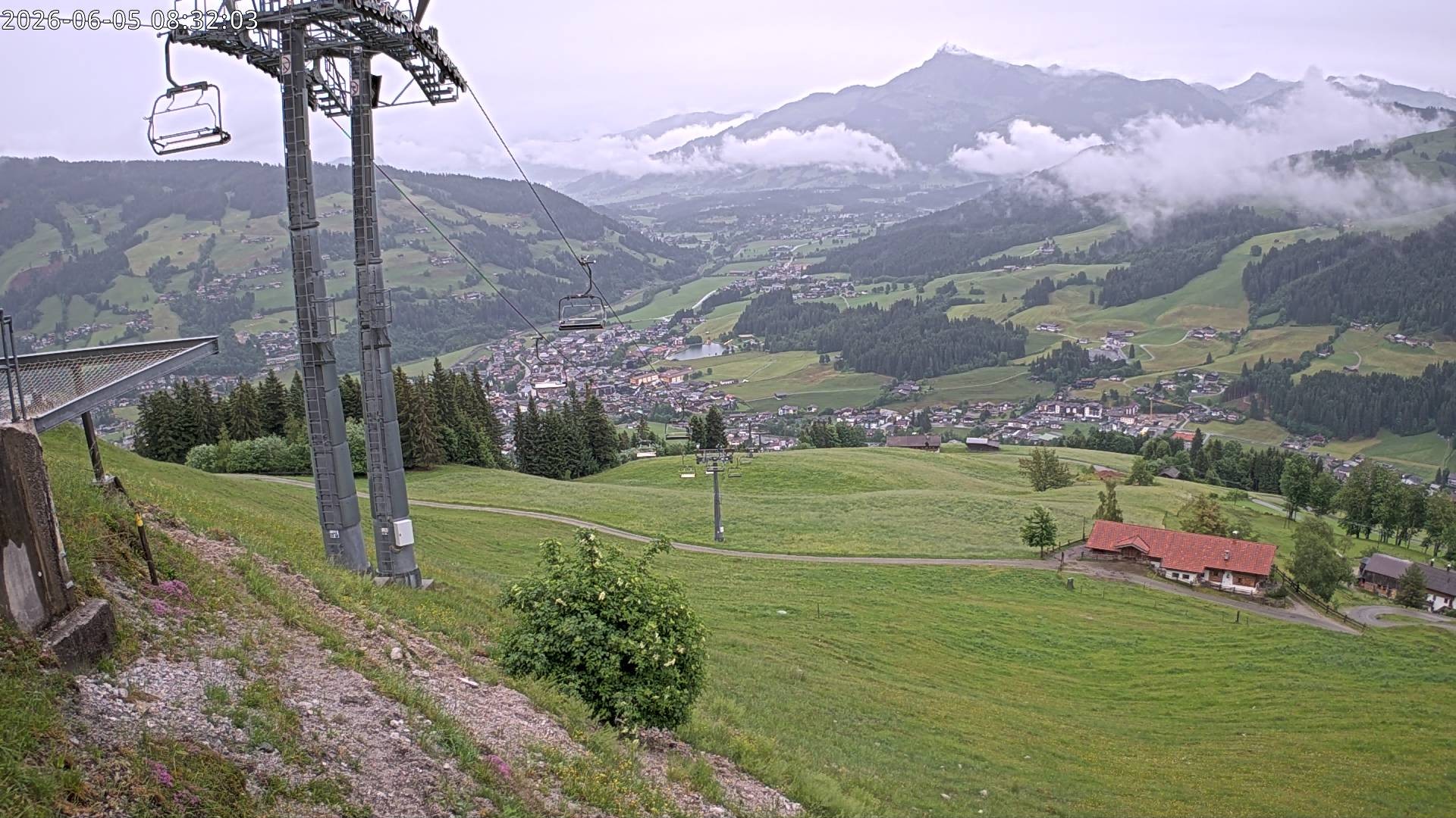 Archiv Foto Webcam Bergstation Gaisberg, Kitzbühel