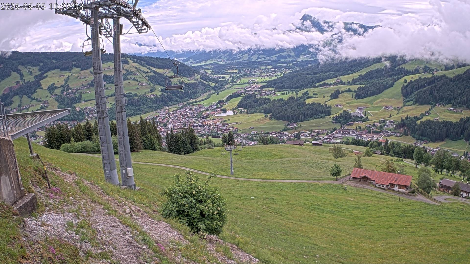 Archiv Foto Webcam Bergstation Gaisberg, Kitzbühel