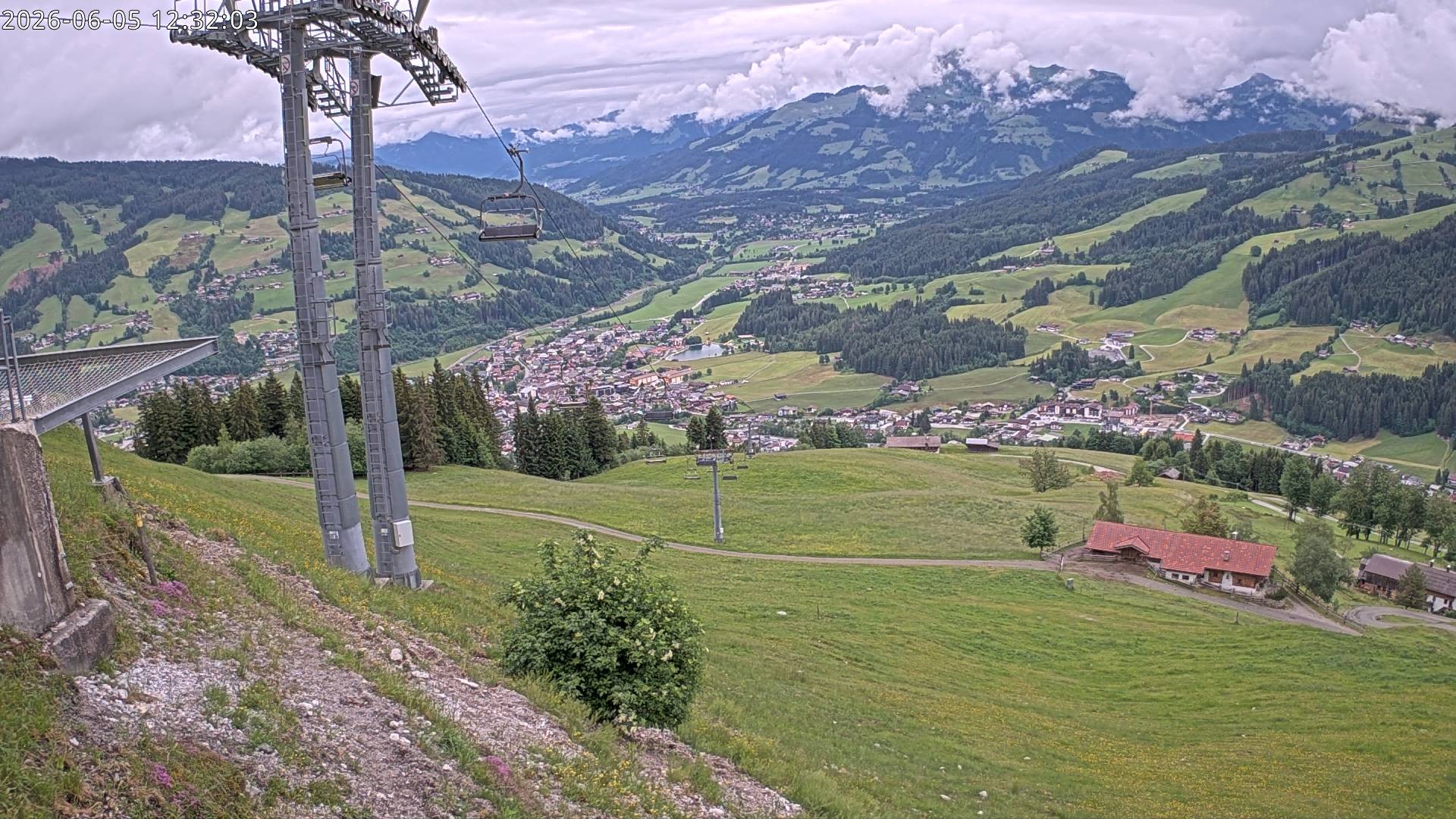 Archiv Foto Webcam Bergstation Gaisberg, Kitzbühel
