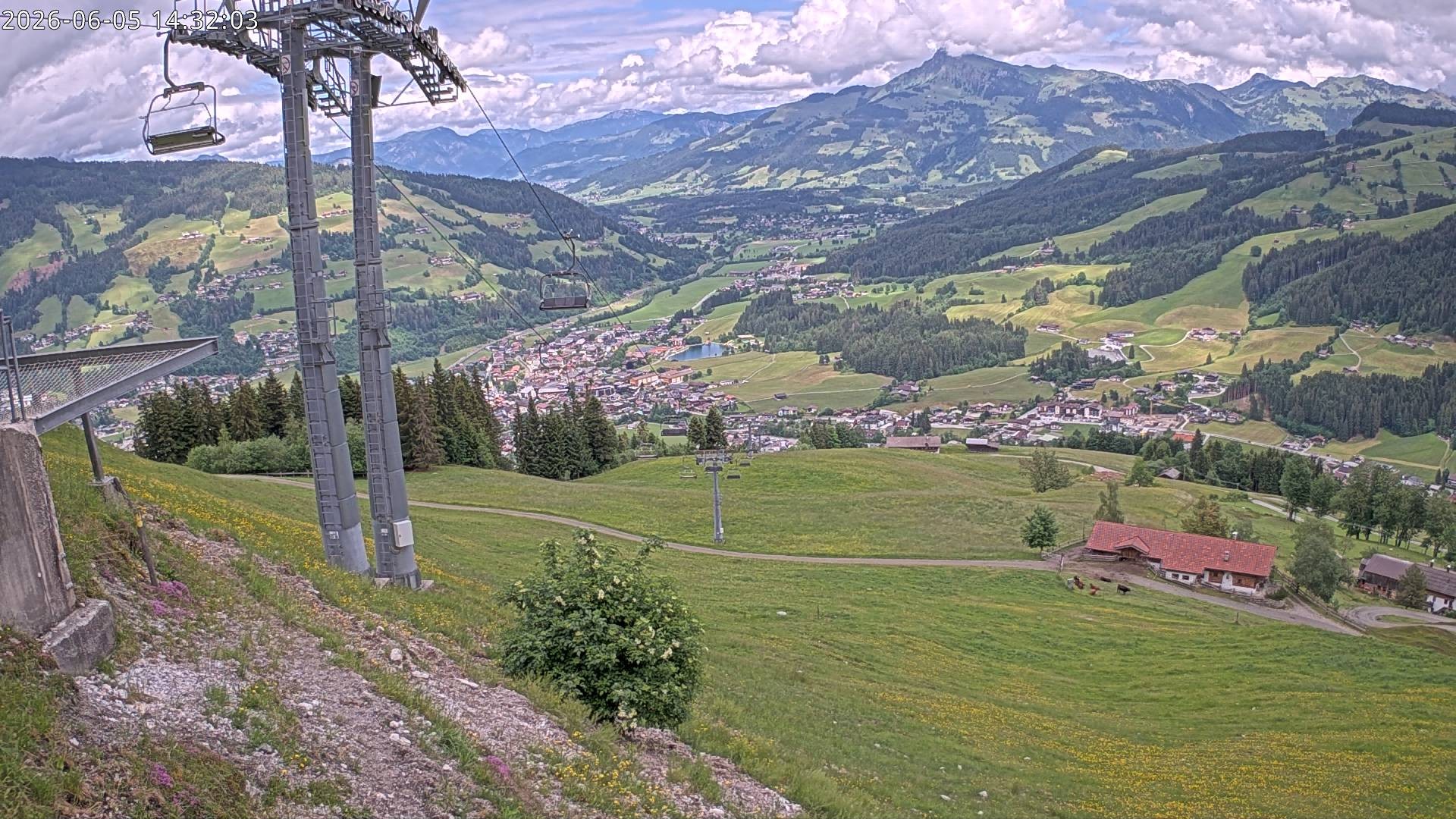Archiv Foto Webcam Bergstation Gaisberg, Kitzbühel