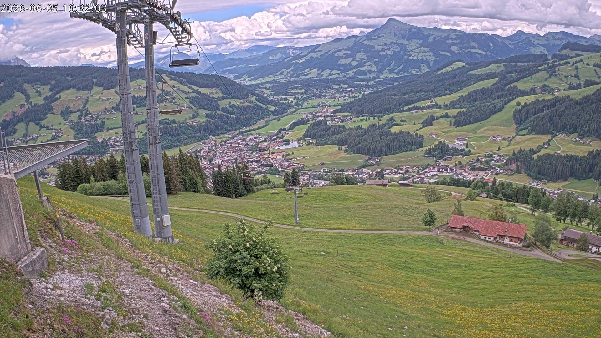 Archiv Foto Webcam Bergstation Gaisberg, Kitzbühel